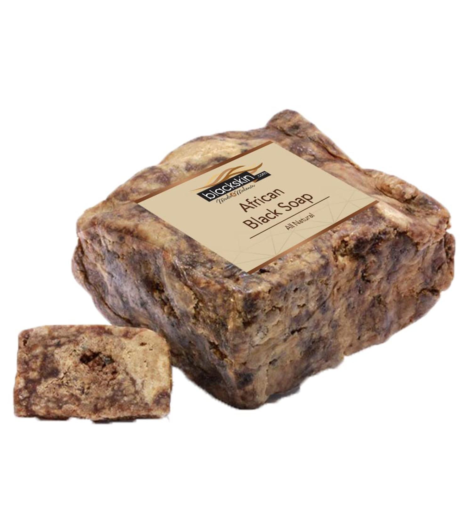 Buy Detoxing African Black Soap - Handmade Plant-Based Soap for Eczema Acne & Dark Spots - 1 lb - Buy Online on GoSupps.com