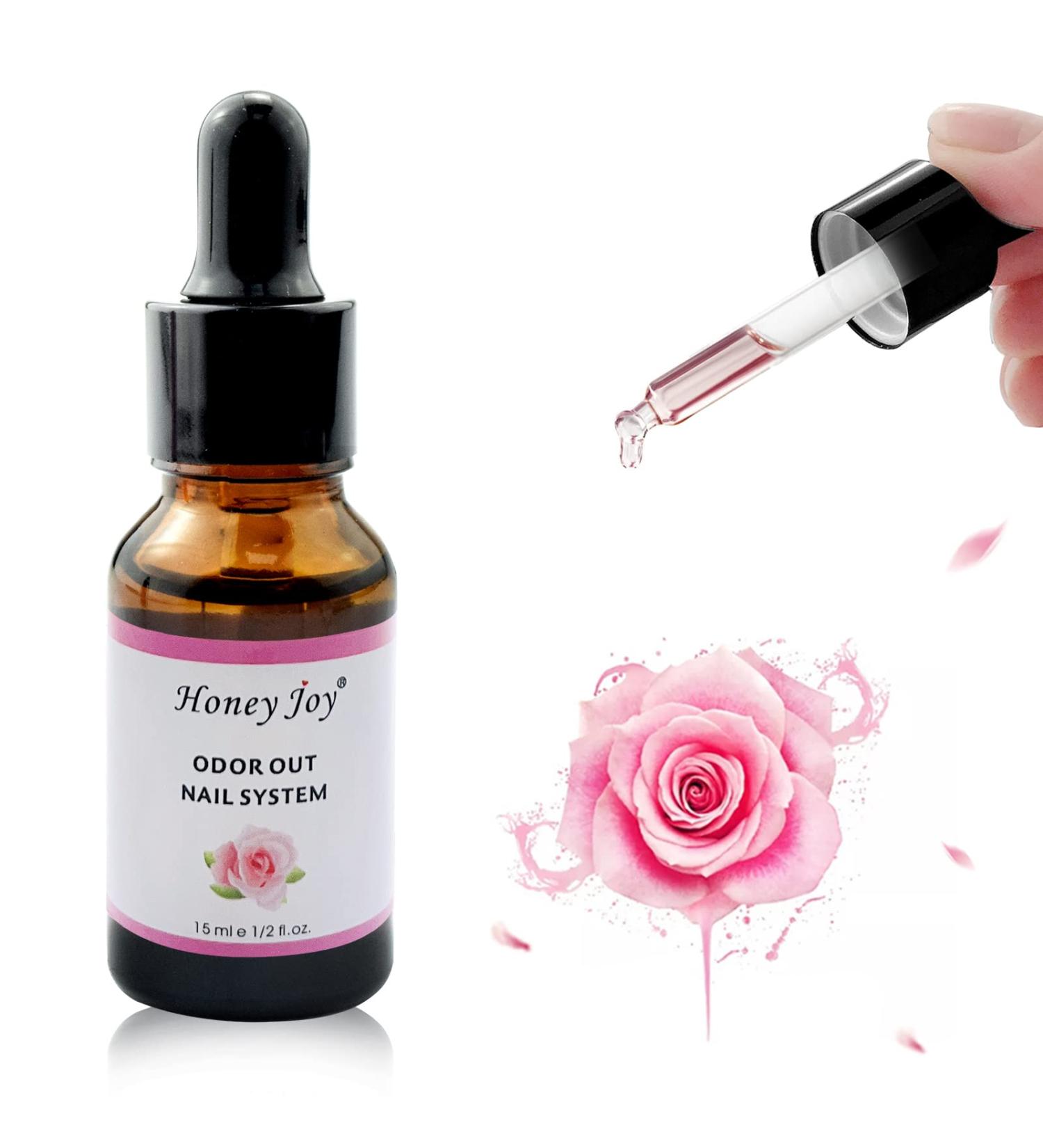 Nail Art 0.5 fl.oz Rose Fragrance Odorizer Acrylic Odor Reducer Liquid ODOR OUT Odorless Monomer Removal with Brush Pack of 1 HJ-NAP010  - Buy Online on GoSupps.com