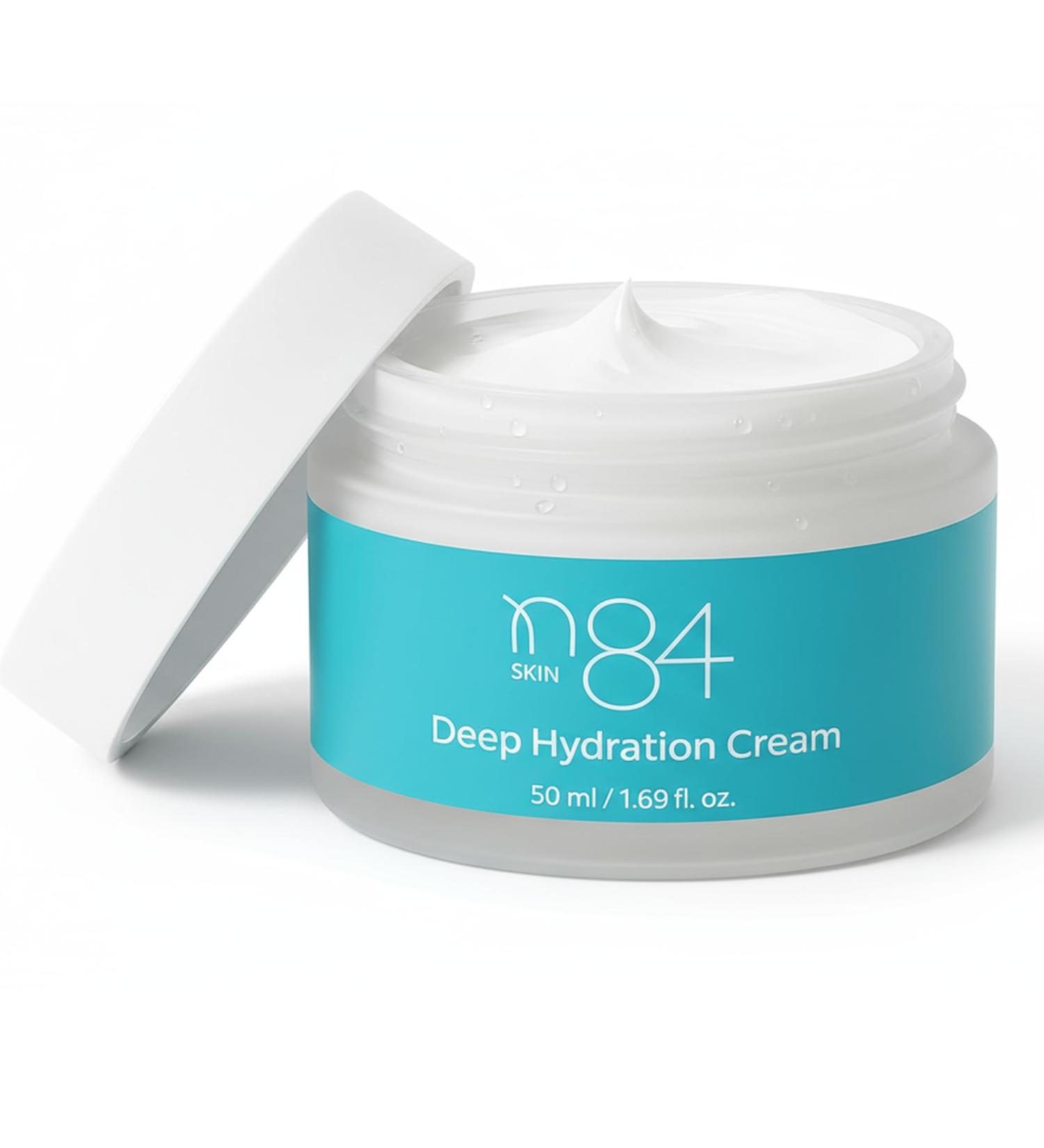 Korean Face Moisturizer with Hyaluronic Acid & Niacinamide Deep Hydration Anti-Aging Cream for Women Daily Face Cream for Dry Skin 50ml - Buy Online on GoSupps.com