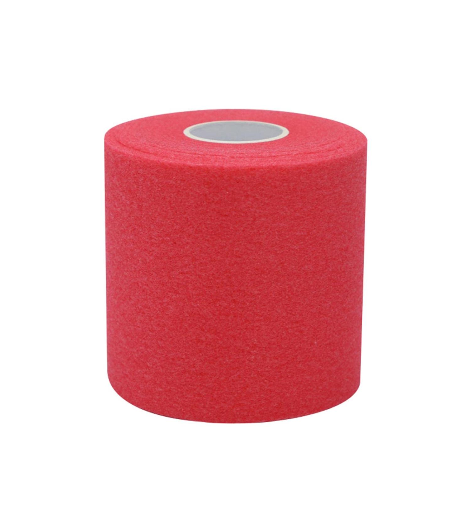 YIJU Protective Foam Underwrap Pre Wrap 7cm x 27M Athletic Support Breathable for Wrists Volleyball Knees Palm Basketball Red - Buy Online on GoSupps.com