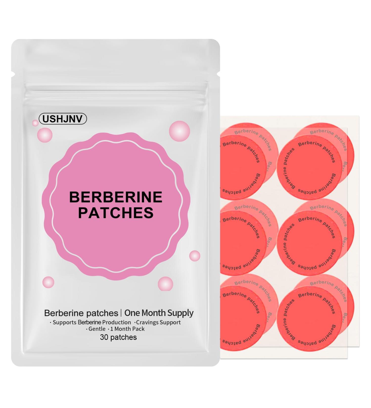 Berberine Patches Suitable for Male and Female Body Care Patches can be Applied to Various Parts of The Body 30 Count. - Buy Online on GoSupps.com