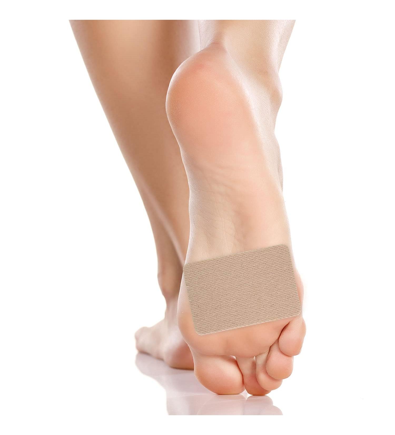 Steins Moleskin Foot Pads - Blister Relief, Adhesive Tape, Padding for Shoes | 2 X 3 Inch, 5 Count Tan Sheets - Buy Online on GoSupps.com