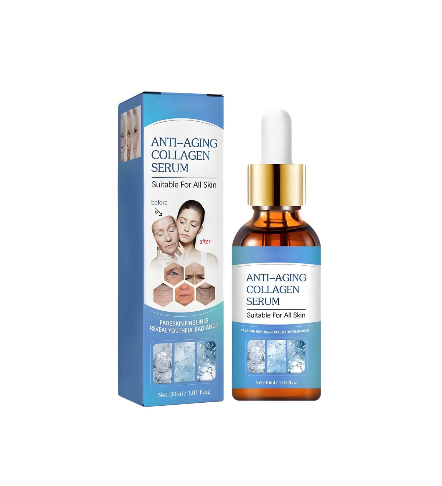 Shantou Ouhoe Facial Serum Collagen Facial Serum Facial Serum Deeply Nourishes the Skin Refines Pores Brightens and Evens Skin Tone Long Lasting Hydration for all Skin Types - Buy Online on GoSupps.com