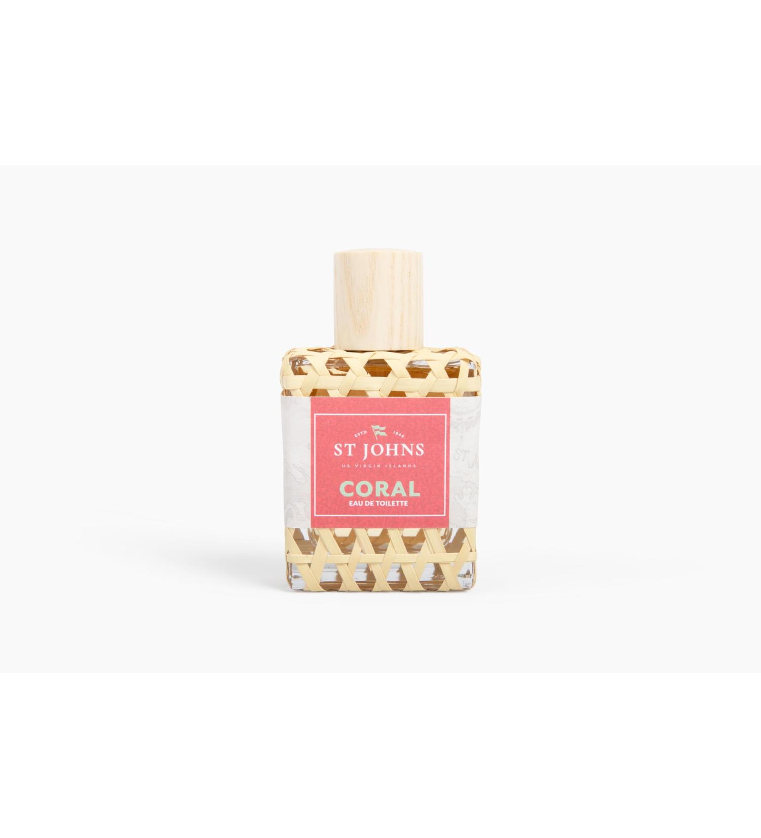 St. John Fragrance Company Coral Eau De Toilette | Gentle Fresh & Sweet Perfume for Women Exclusive Womens Perfume | Lightweight Classic & Elegant Perfumes for women | (2 oz spray) Coral EDT 3.4 Fl Oz (Pack of 1) - Buy Online on GoSupps.com