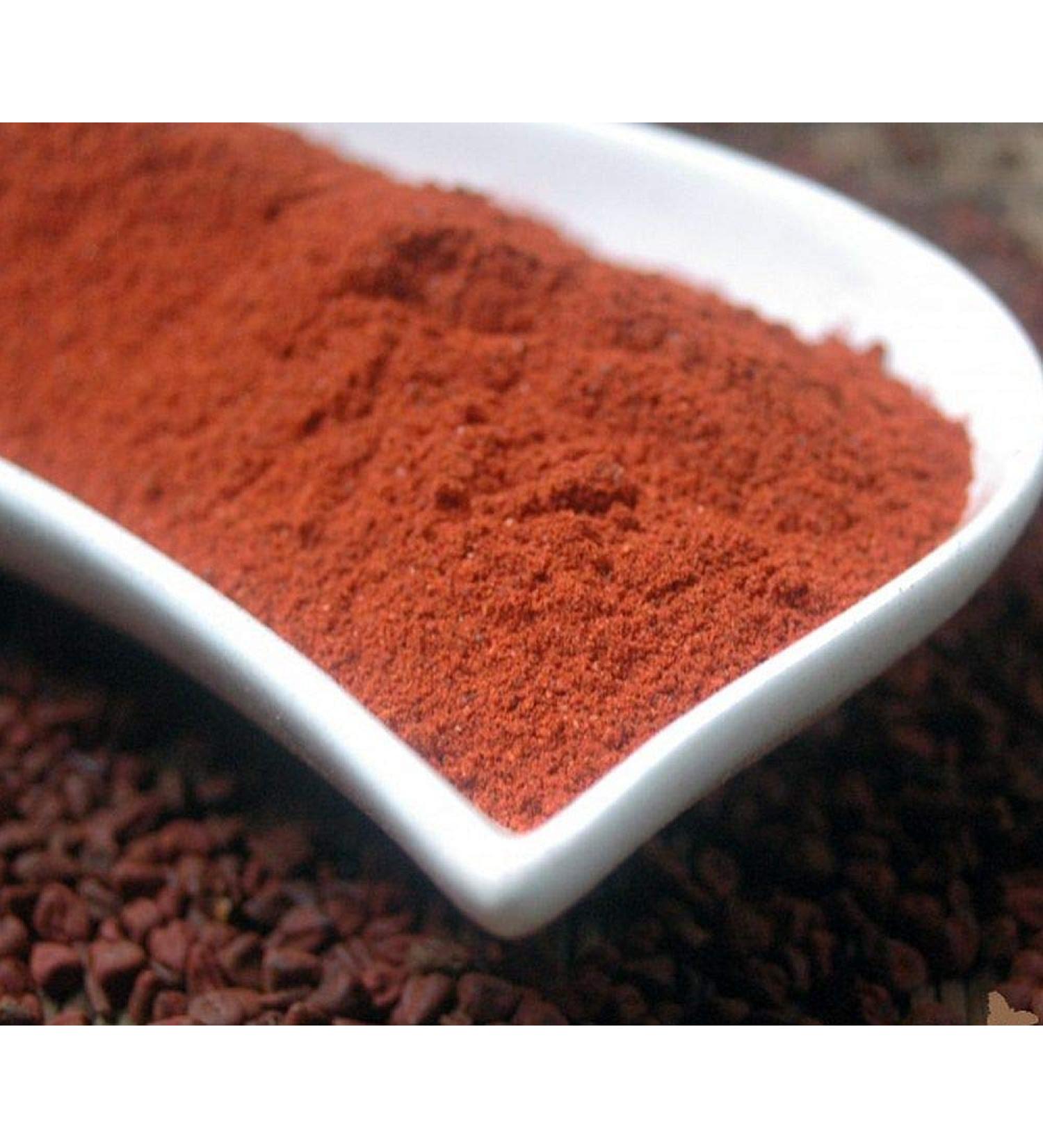 Krauterino24 Krauterino24 - Ground annatto seeds - Quantity: 250 g