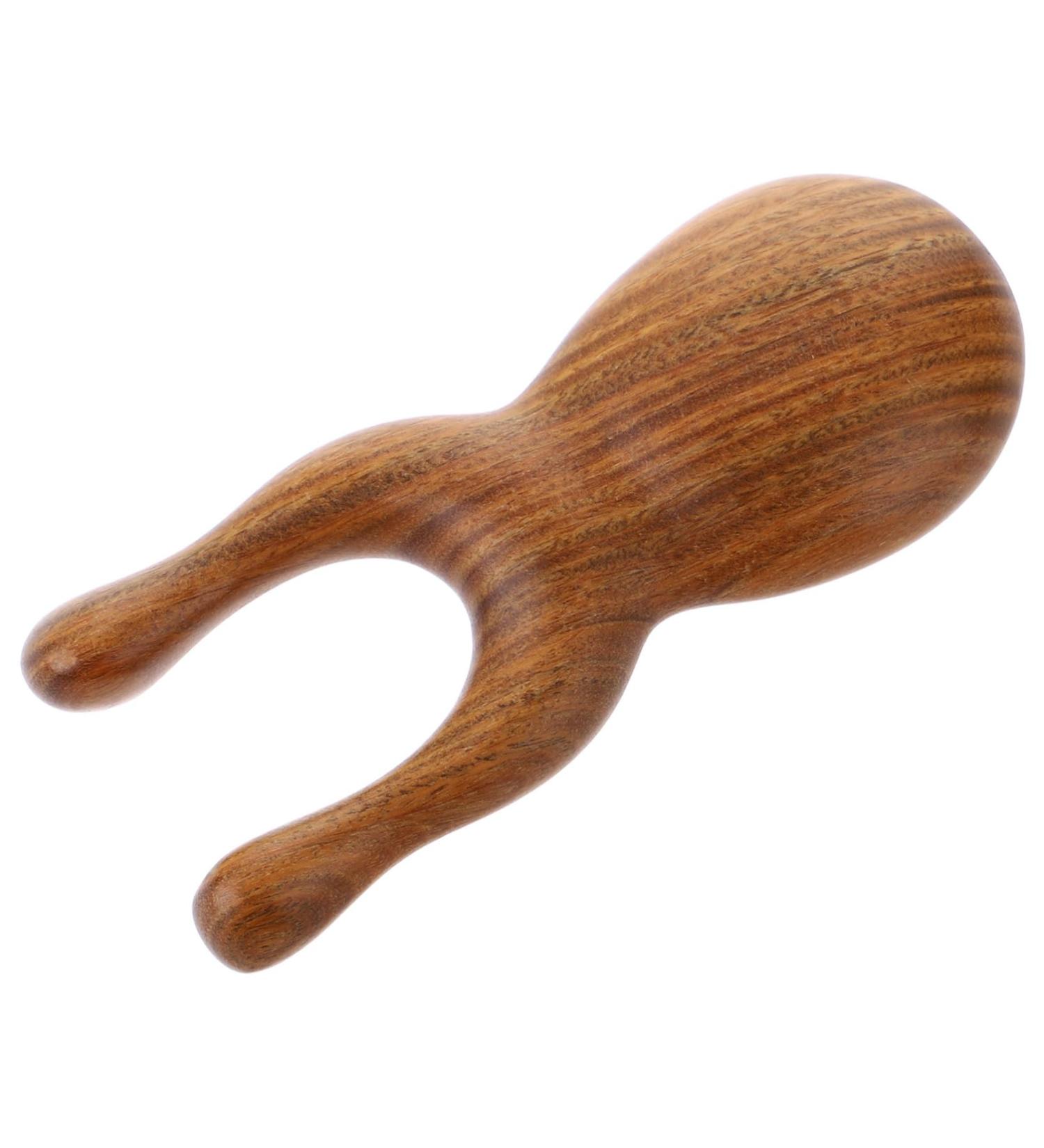 Beavorty Green Sandalwood Gua Sha & Head Massage Comb | Facial Tools & Scraping Board for Relaxation - Buy Online on GoSupps.com