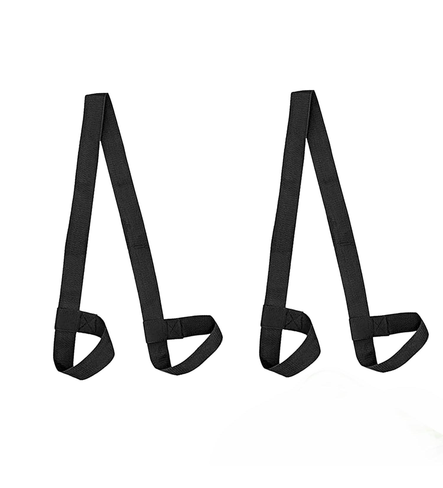 Fibound Yoga Mat Strap Set | 2 Piece Carrying Belt for All Mats | Portable Easy-Use Yoga Shoulder Strap - Buy Online on GoSupps.com