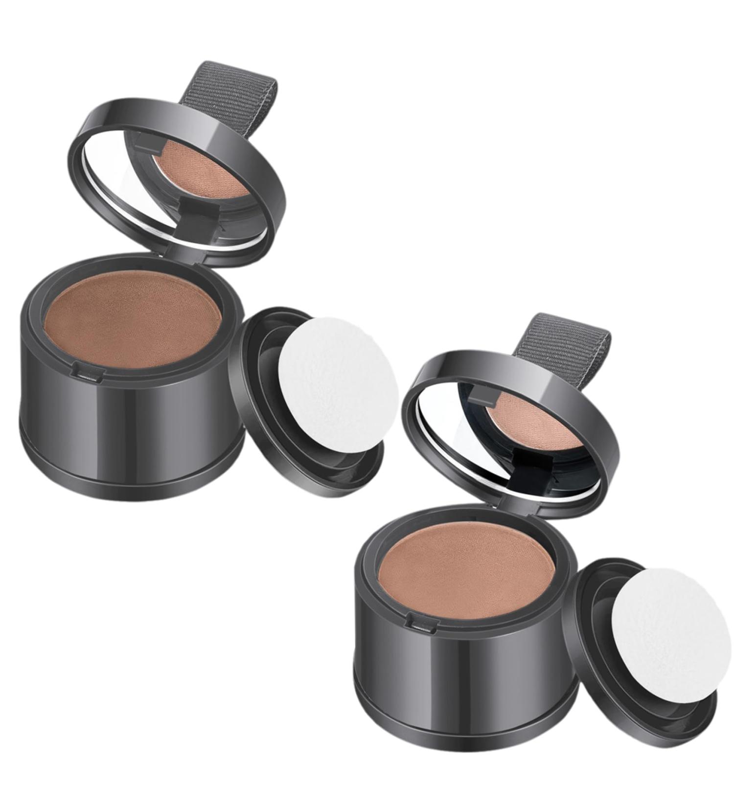2Pcs Root Touch Up Powder Hairline Powder for Women Dark Brown & Light Brown Hair Loss Concealer Water & Sweat Resistant Hairline Powder for Thinning Women Men Hair Volume Powder Root Cover Up Hair P - Buy Online on GoSupps.com