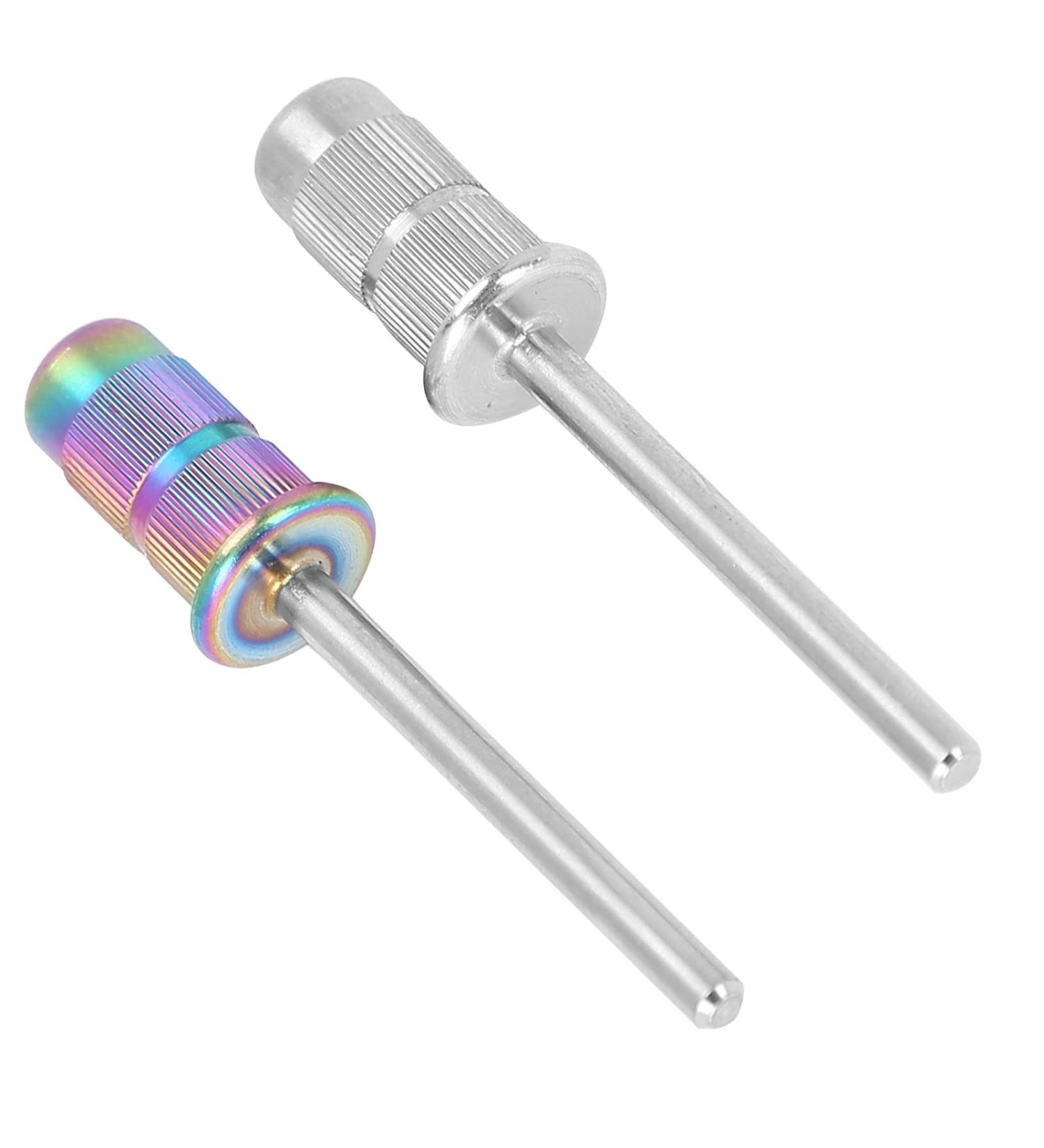 Nail Drill Bits Nail Art Mandrel Bit Nail Mandrel Bit Stainless Steel Nail Drill Bits Manicure Tool Accessory for Sanding Band - Buy Online on GoSupps.com