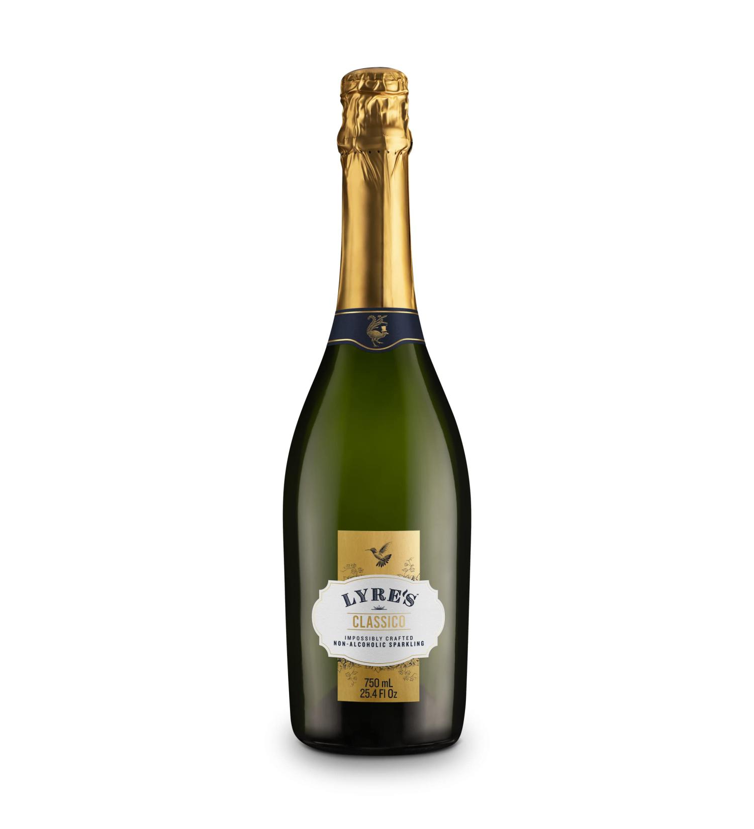 Lyre's Classico Grande Non Alcoholic Spirits - Sparkling Wine Style | Premium 25.4 Fl Oz - Buy Online on GoSupps.com