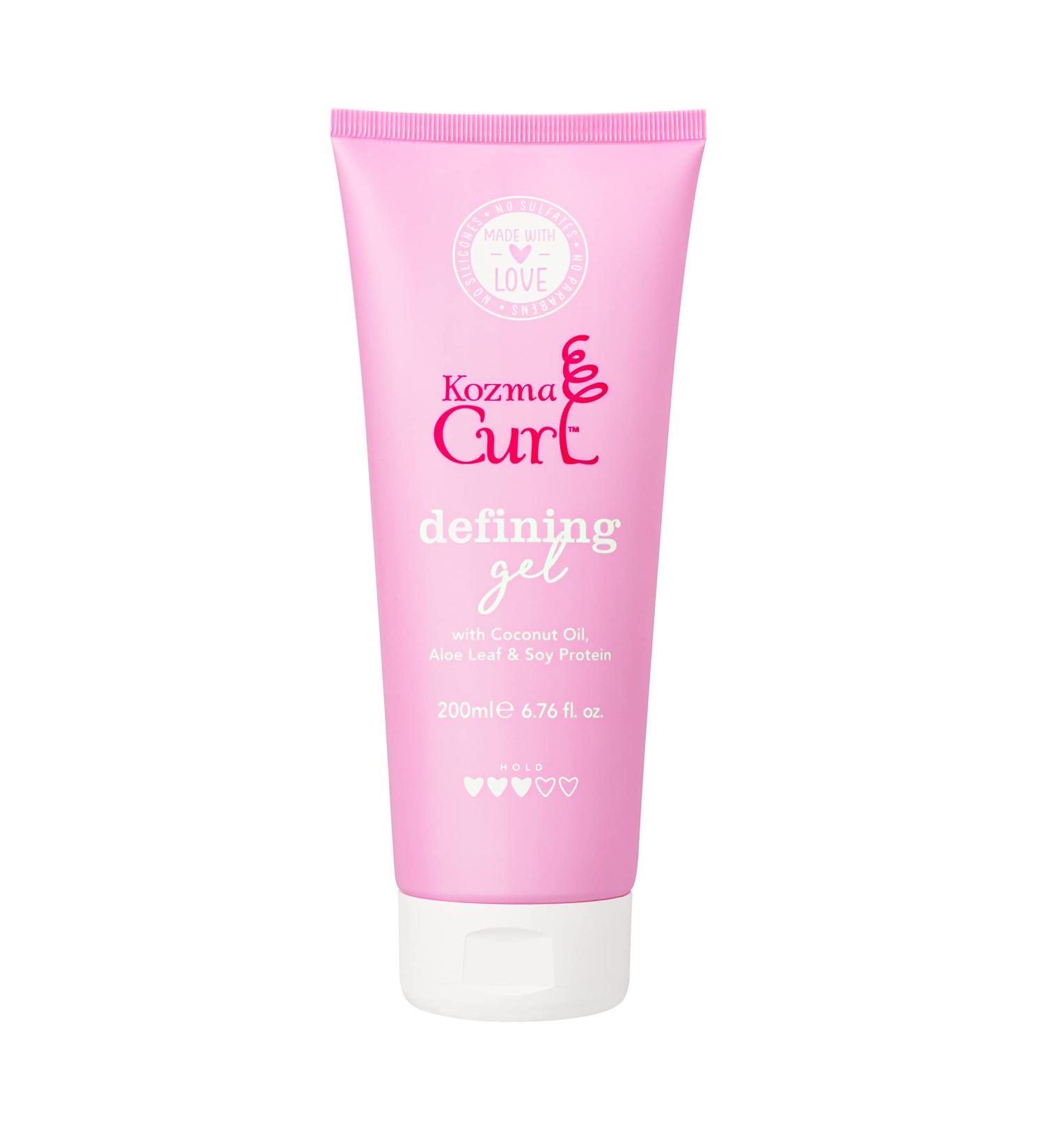 Kozma Curl Gel 6.76 fl oz - Silicone-Free Curly Hair Gel for Definition and Styling - Suitable for All Curl Types - Buy Online on GoSupps.com