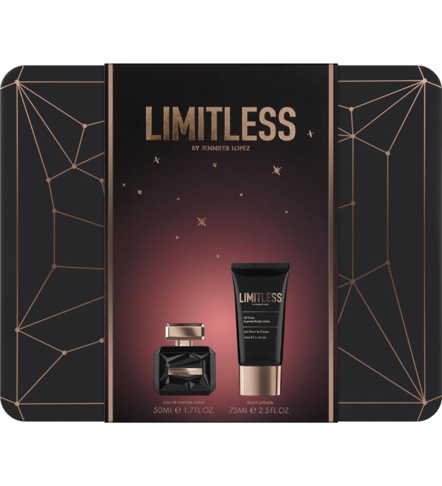 Jennifer Lopez LIMITLESS Gift Set Limitless Eau de Parfum 50 ml (1.0 FL OZ) and Body Lotion 75ml 1 Count (Pack of 2) - Buy Online on GoSupps.com