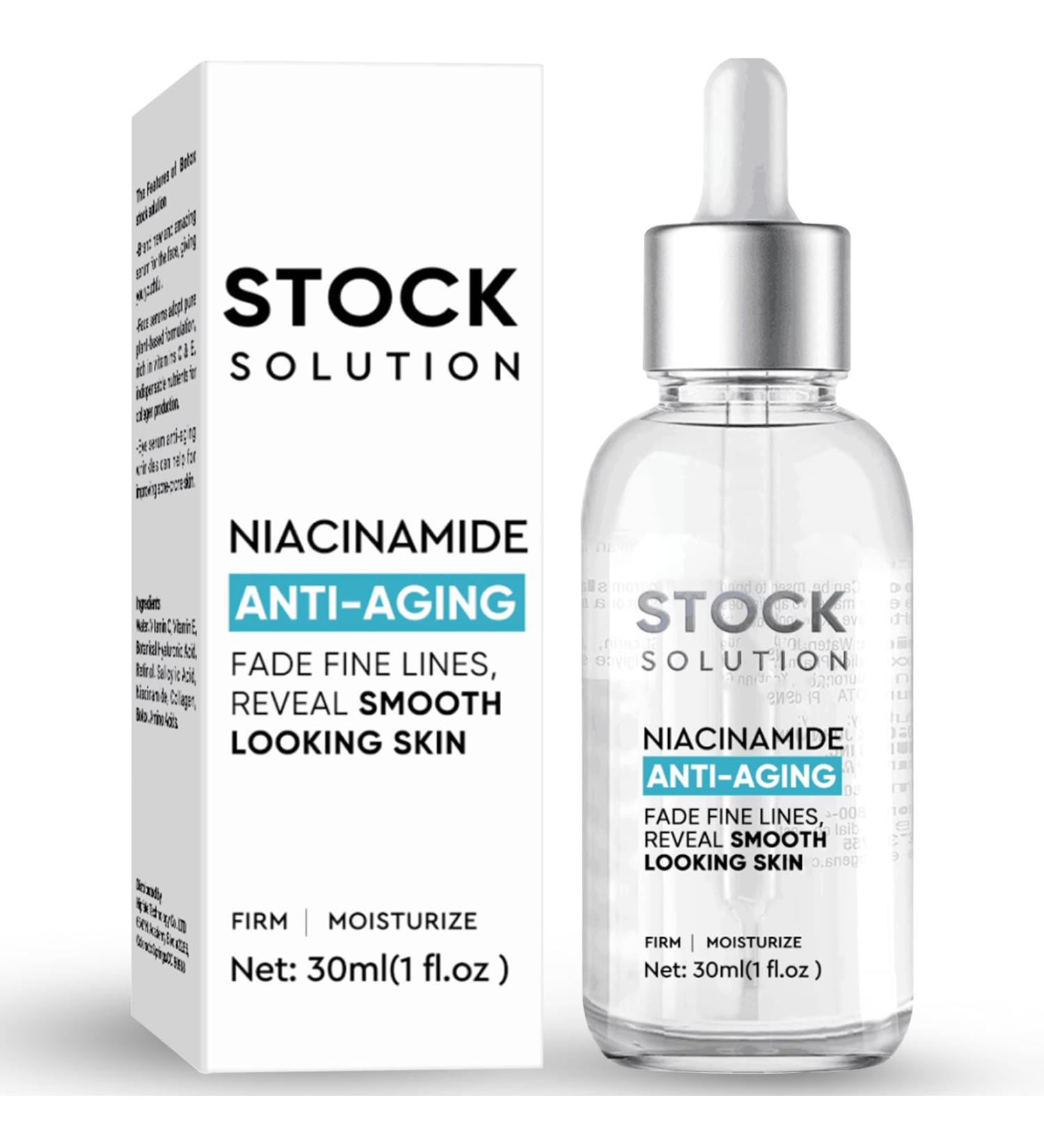 Atuio B -tox Serum | Immediate Anti-Aging Face Serum with Vitamin C & E | Reduces Fine Lines & Wrinkles for Plump Skin - Buy Online on GoSupps.com