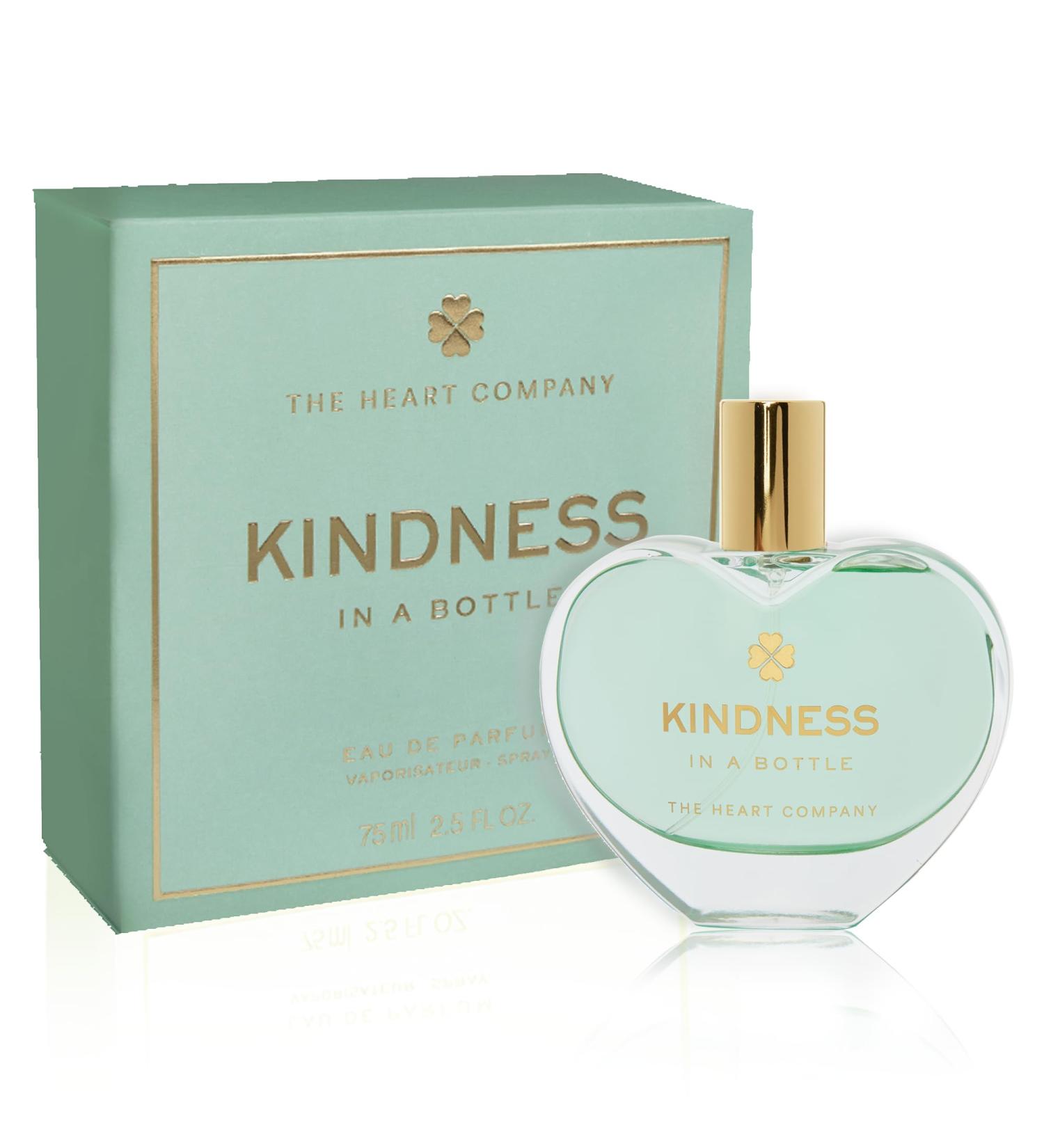 | Kindness in a bottle | Fresh Perfume for women | Vegan Women's Eau de Parfum | Unisex Fragrance 75ml - 2.5 fl oz. KINDNESS in a bottle - Clean fresh 2.5 Fl Oz (Pack of 1) - Buy Online on GoSupps.com