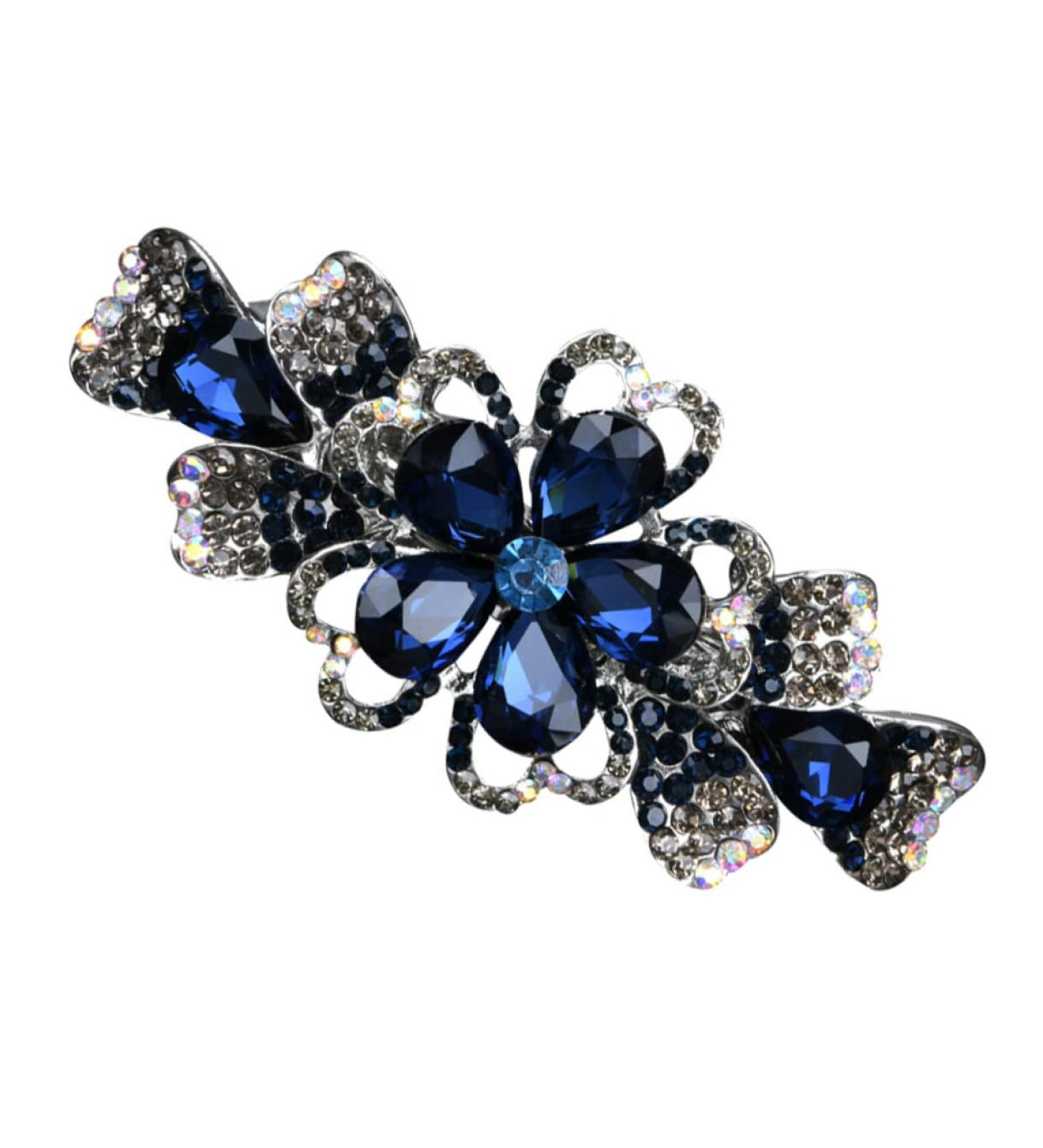 Beatifufu Hairpin Goody Hair Clips for Women Rhinestone Hair Clip French Hair Clip Bridal Hair Accessory Hair Barrettes Womens Hair Accessories Spring Hair Clip Bride Girl France Rhinestones - Buy Online on GoSupps.com