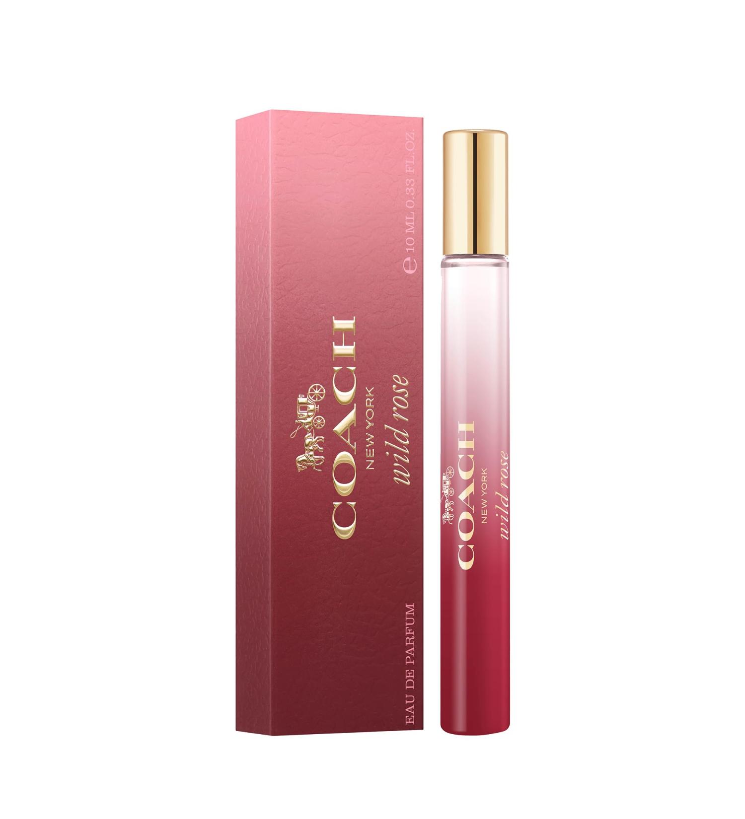 Coach Wild Rose Eau de Parfum - Long Lasting Fragrance with notes of Redcurrant Wild Rose & Ambroxan - Floral & Gourmand 0.33 Fl Oz (Pack of 1)