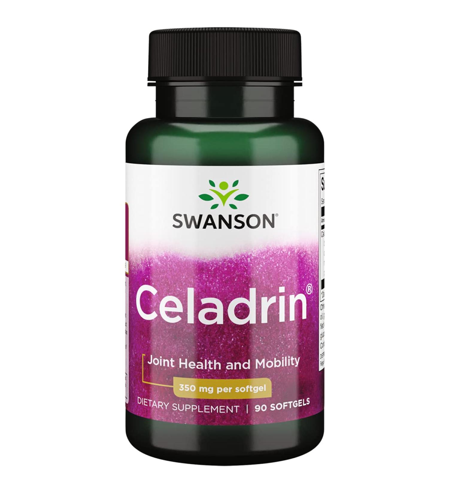 Swanson Celadrin Softgels - Joint Flexibility & Mobility Support - 90x 350mg - Buy Online on GoSupps.com