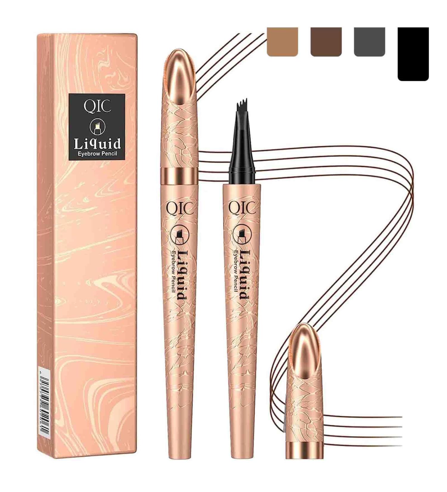  TANOOS Eyebrow Pen Microblading Eyebrow Pencil Long Lasting Waterproof Eyebrow Pen with Micro Fork Tip Natural Looking and Stays on All Day - Buy Online on GoSupps.com