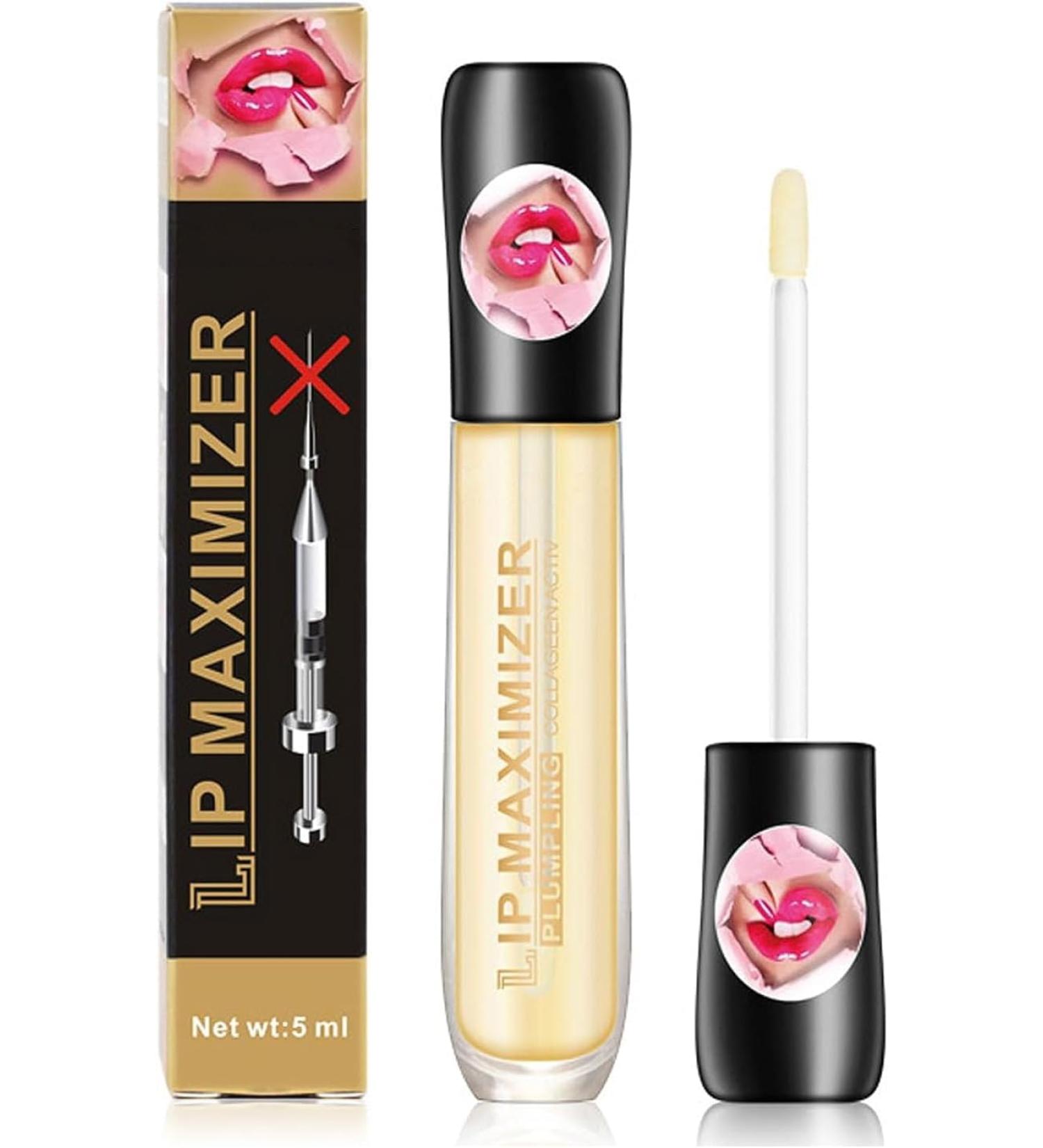 Vitamin E Lip Plumping Serum Vitamin E Lip Serum Oily Lip Gloss Sheer Puff Lip Oil Balm Nourishes and Makes Lips Fuller and B - Buy Online on GoSupps.com