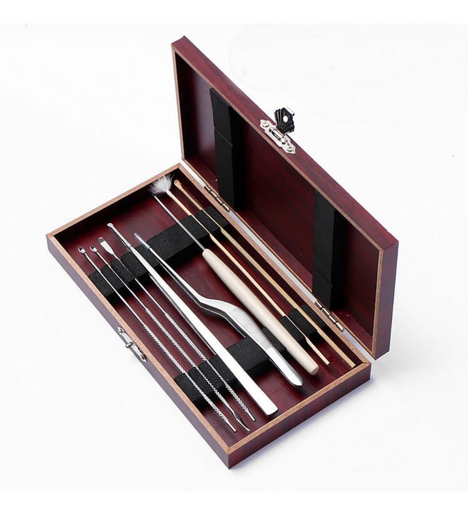 AKOAK 8-Piece Ear Pick Wax Removal Kit - Ear Care Tools for Cleaner Ears - Buy Online on GoSupps.com