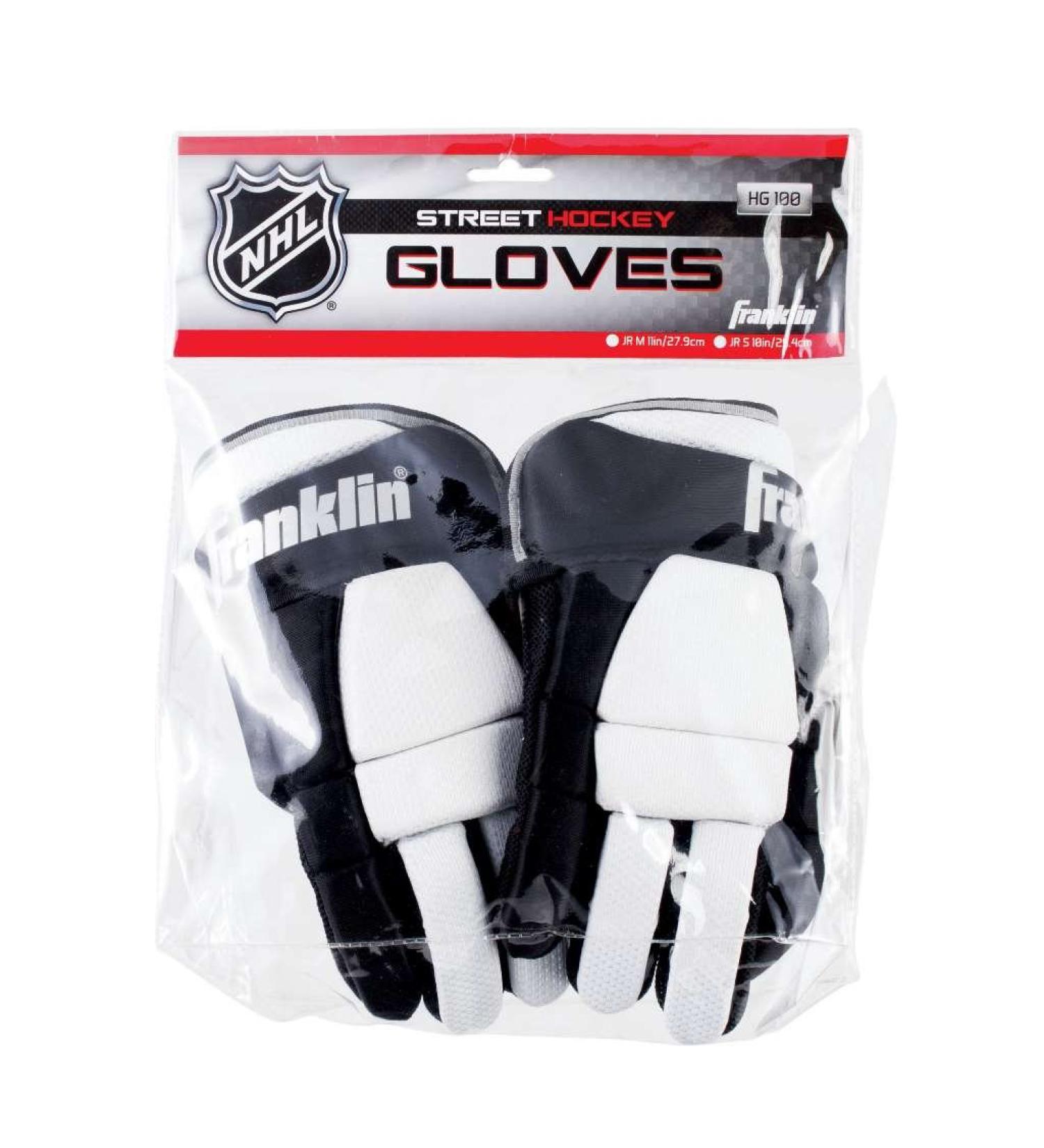 Franklin NHL Youth Junior Street Roller Hockey SX150 Gloves 10/27.9 cm available 11"