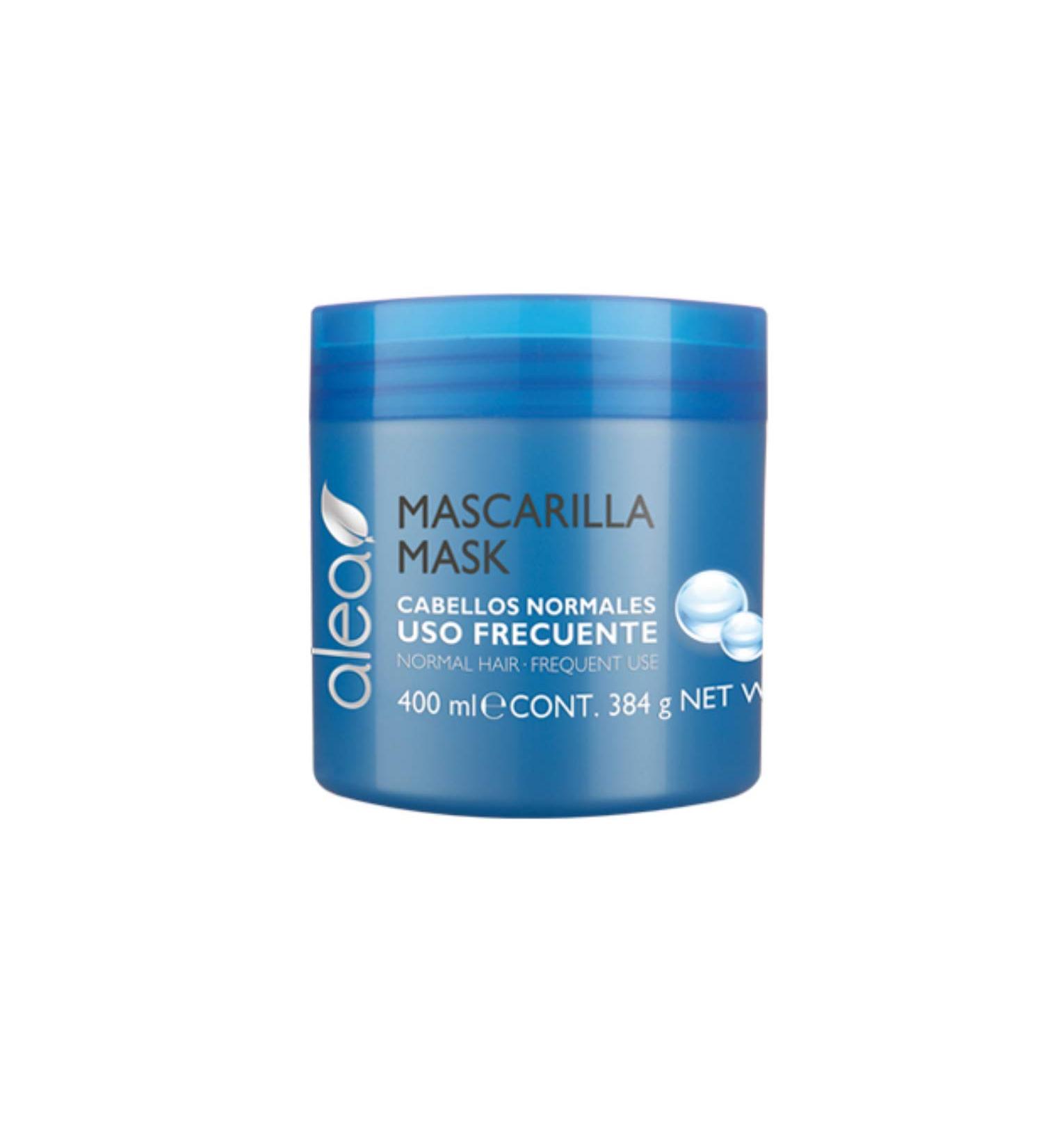 Alea hair mask normal hair mask frequent use 400 ml lime extract and silk proteins silky and knot -free hair shiny without sulfate and parabens