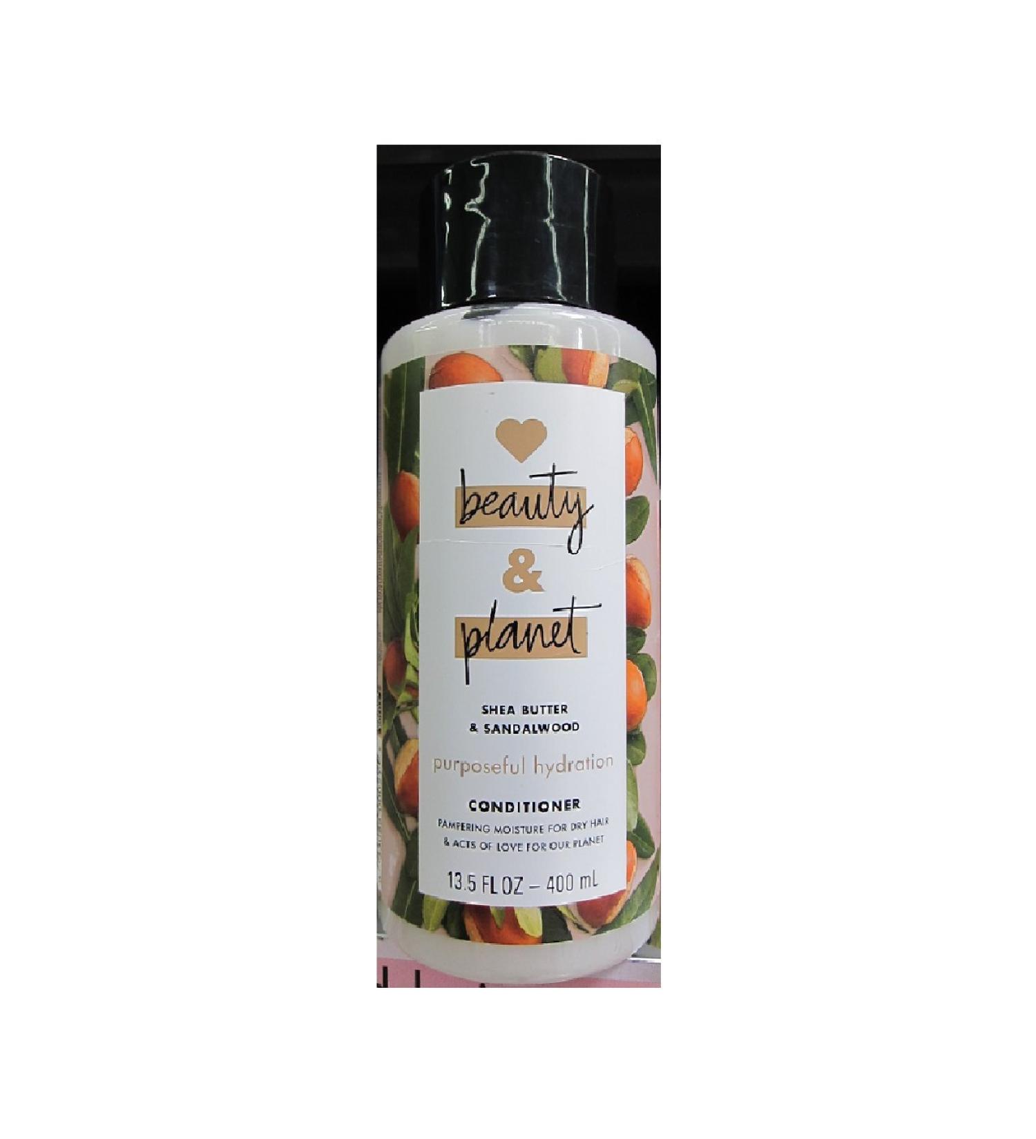 Love Beauty and Planet Purposeful Hydration Conditioner Shea Butter & Sandalwood 13.5 fl oz (400 ml)