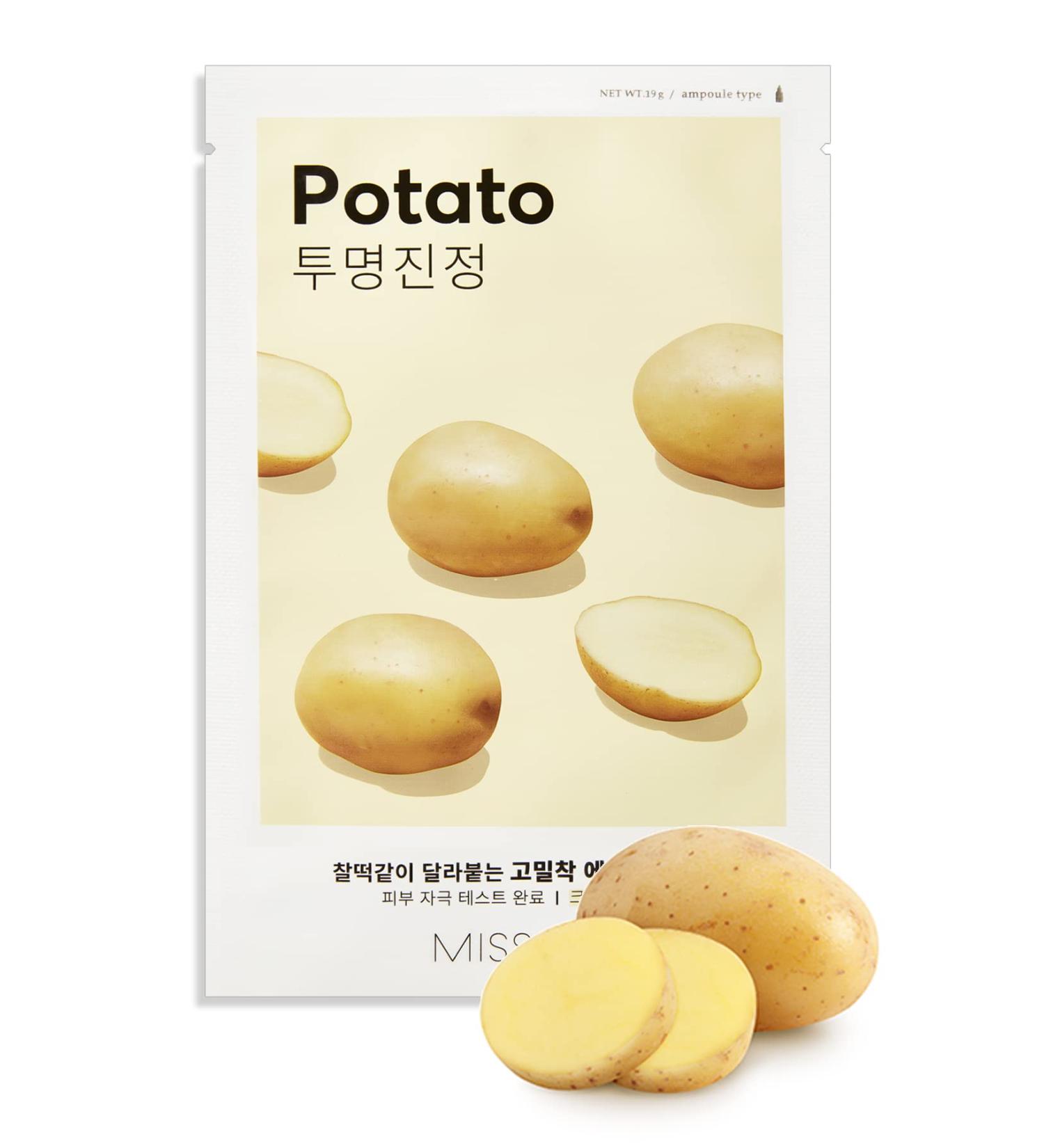 Missha Airy Fit Potato Sheet Mask 19g - Buy Online on GoSupps.com