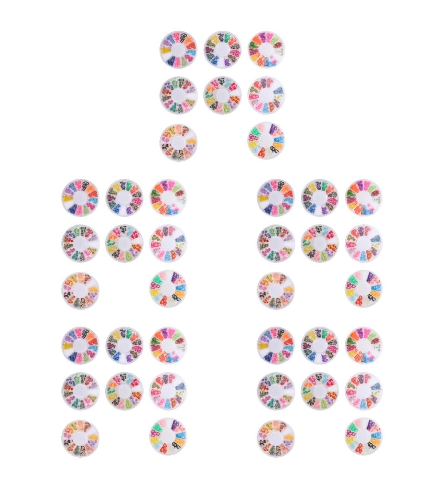 FOMIYES 40 Boxes Soft Pottery Resin Charms for Crafts Fruit Slices Charms Nail Tech Accessories Nail Decor Nail Embellishments Assorted Nail Slices Charms 3D Polymer Clay Bulk Scrapbook - Buy Online on GoSupps.com