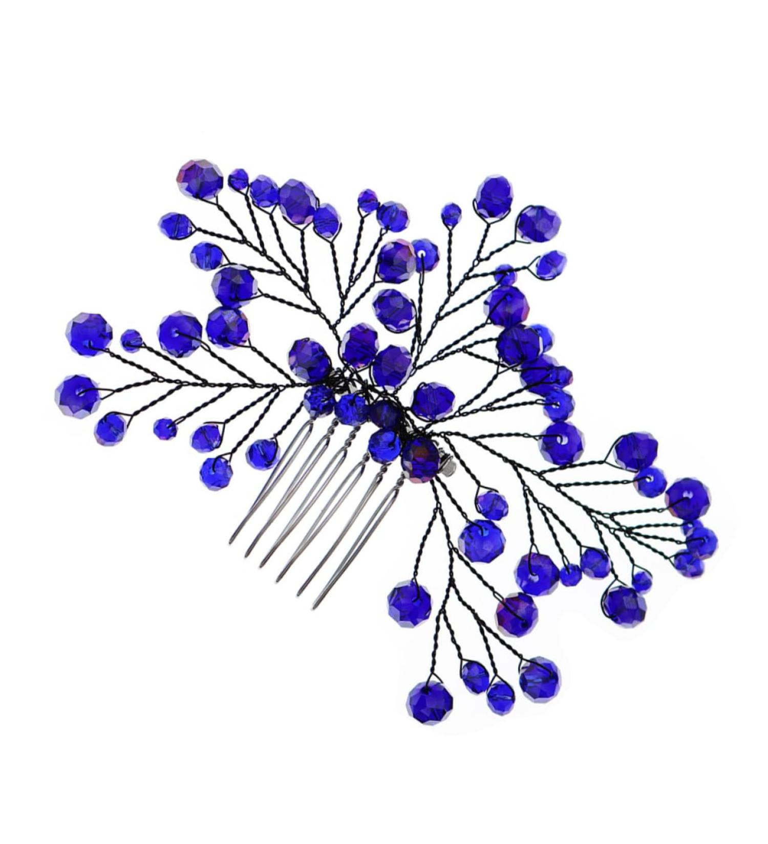 FRCOLOR Hair Comb Bridesmaid European Fashion Accessories Rhinestones - Buy Online on GoSupps.com