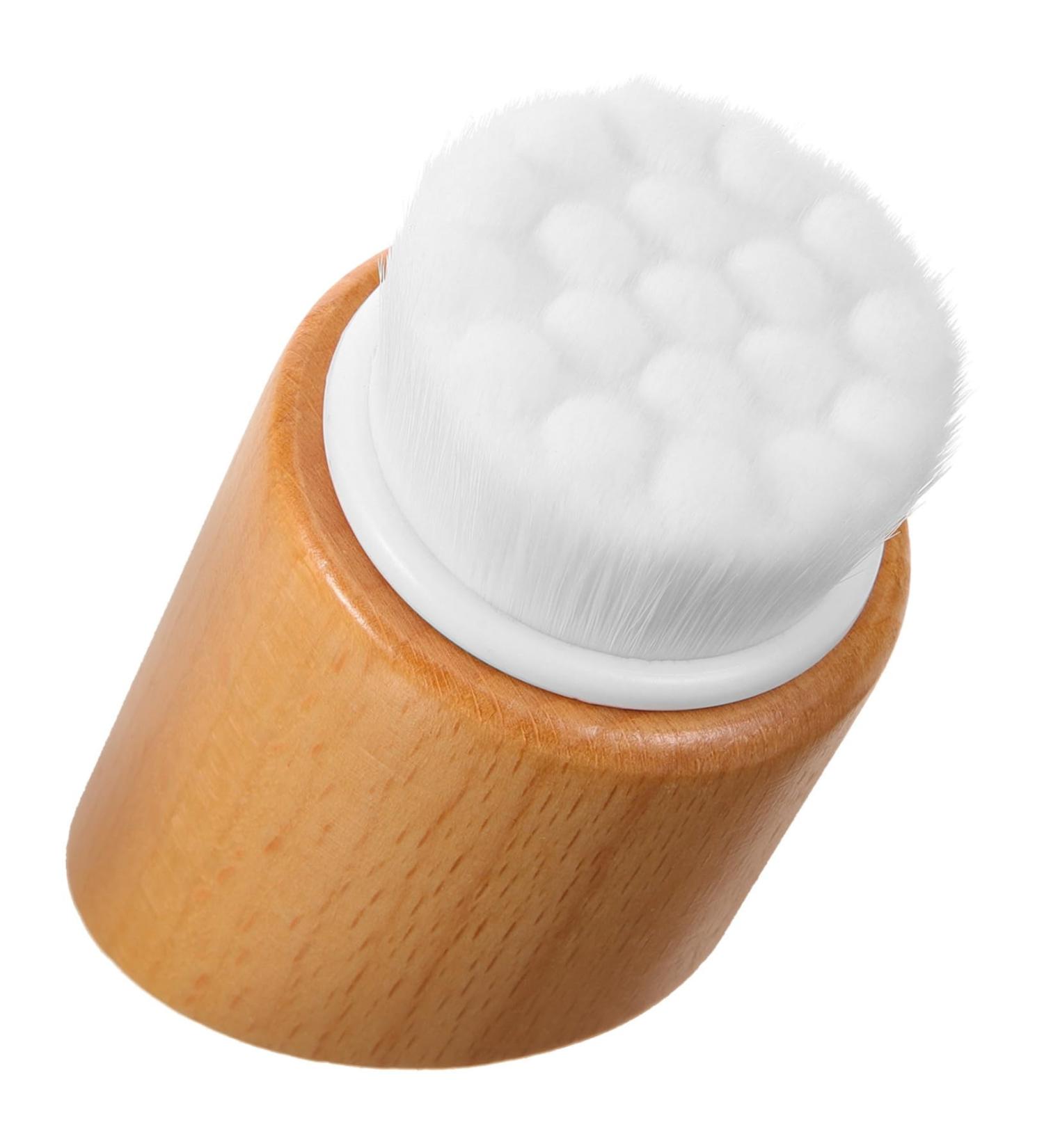 FOMIYES Beech Wood Facial Cleansing Brush Scrubber for Face Facial Scrubber Brush for Face Exfoliating Brush Face Exfoliating Face Brush Face Exfoliating Brush Fiber Soft Fur The Lazy - Buy Online on GoSupps.com