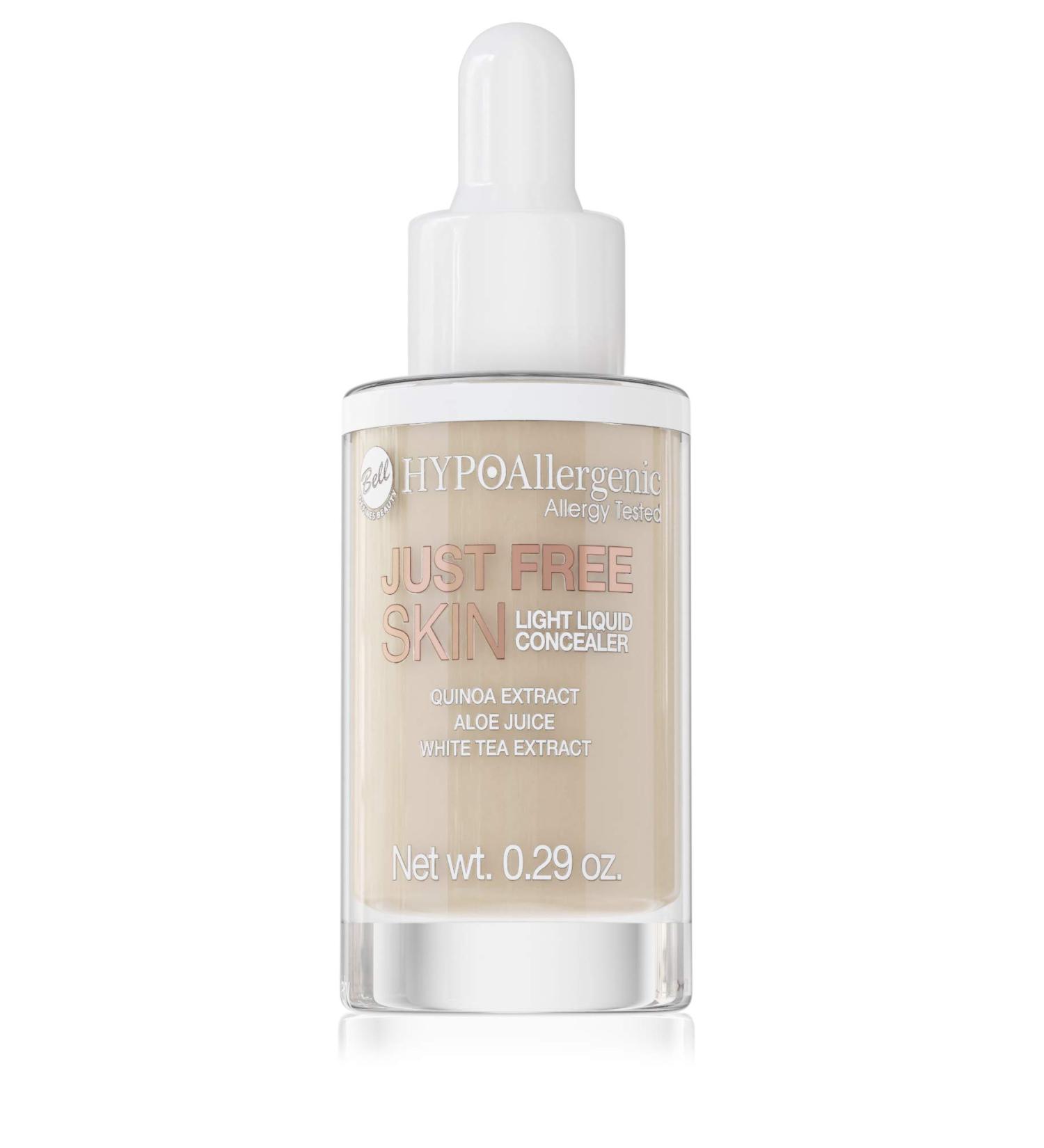 Bell HYPOAllergenic Just Free Skin Light Liquid Concealer 04 Sand 9 g