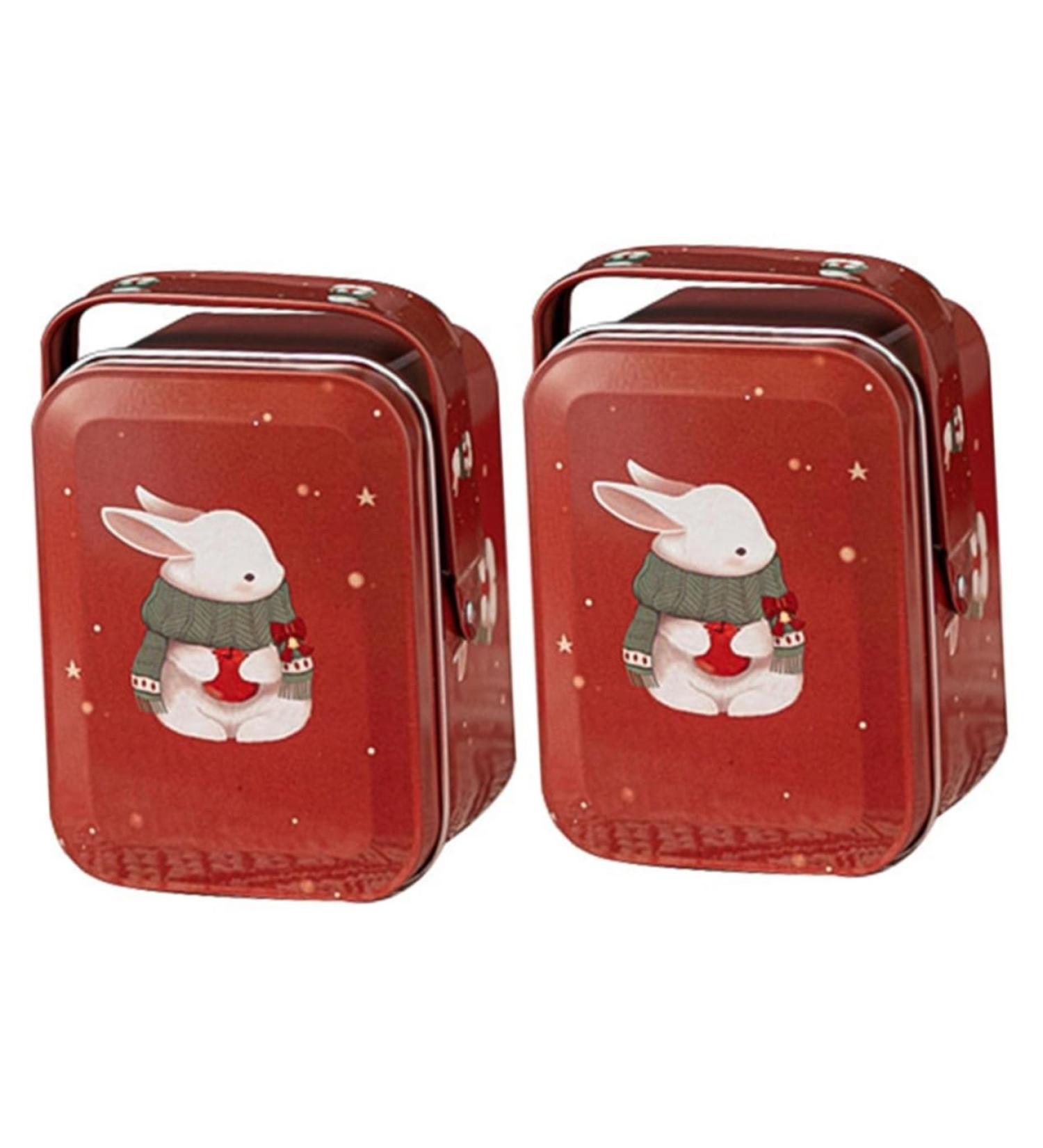 MAGICLULU 2pcs Box Cookie Box Scarf Container Cartoon Candy Holder Easter Decor Portable Souvenir 1 - Buy Online on GoSupps.com