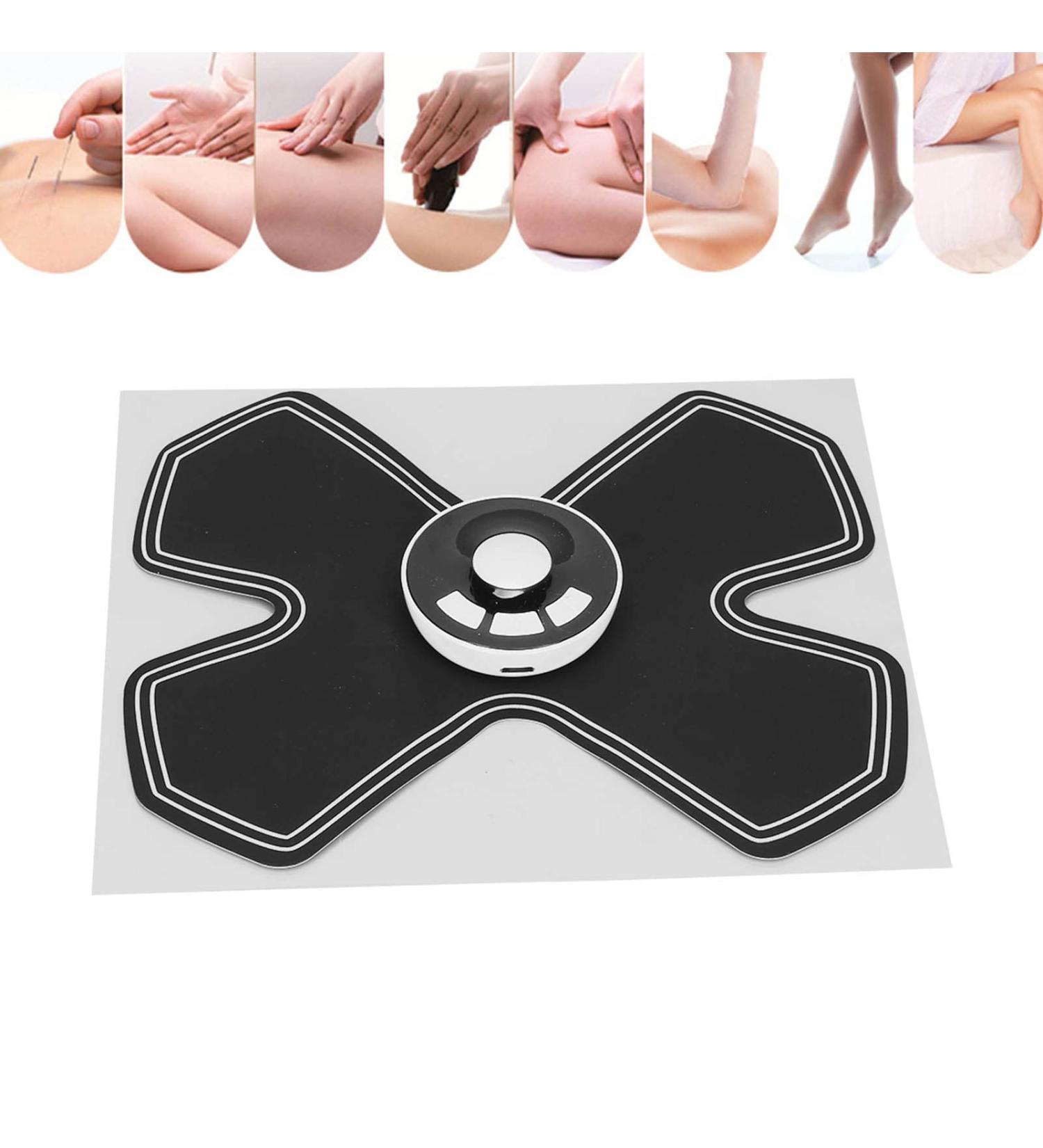 Kenanlan Belly Massage Patch - Portable Waist & Cervical Massage Stickers with Adjustable Modes | International Shipping - Buy Online on GoSupps.com