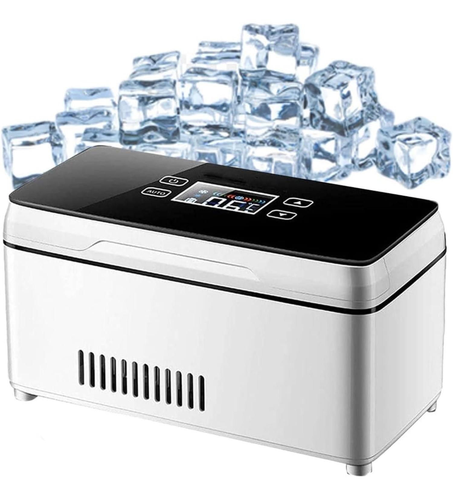 Insulin Cooler Travel Box Capacity Diabetic Medicine Portable Refrigerator Precise Temperature Control with Car Charger&USB (Color : 1battery) - Buy Online on GoSupps.com
