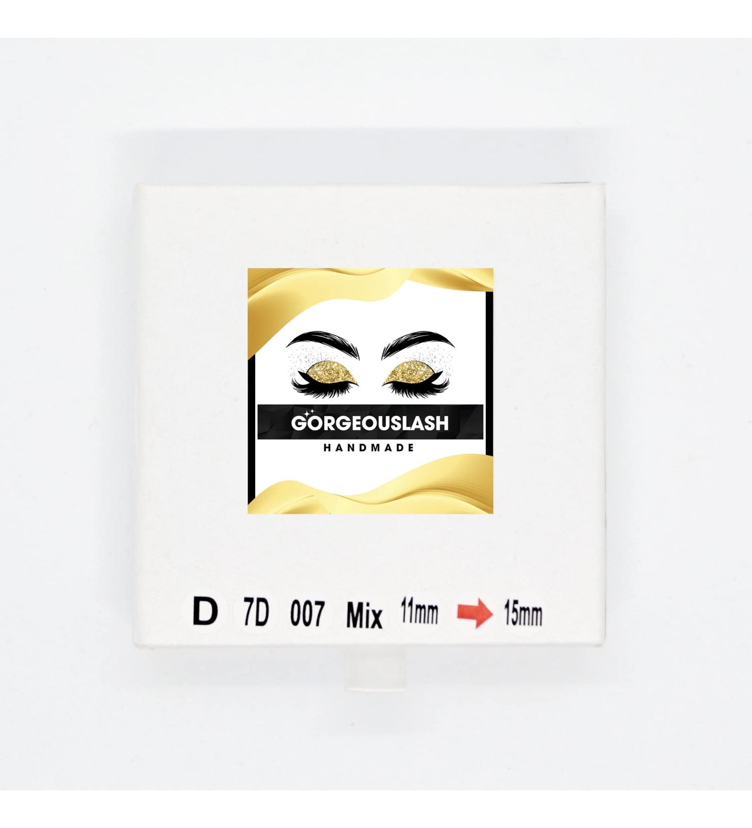 Ultra Speed 1000 Premade Lash Fans - D Curl 7D Eyelash Extensions (11-15mm) - Mixed Lengths for Stunning Volume - Buy Online on GoSupps.com