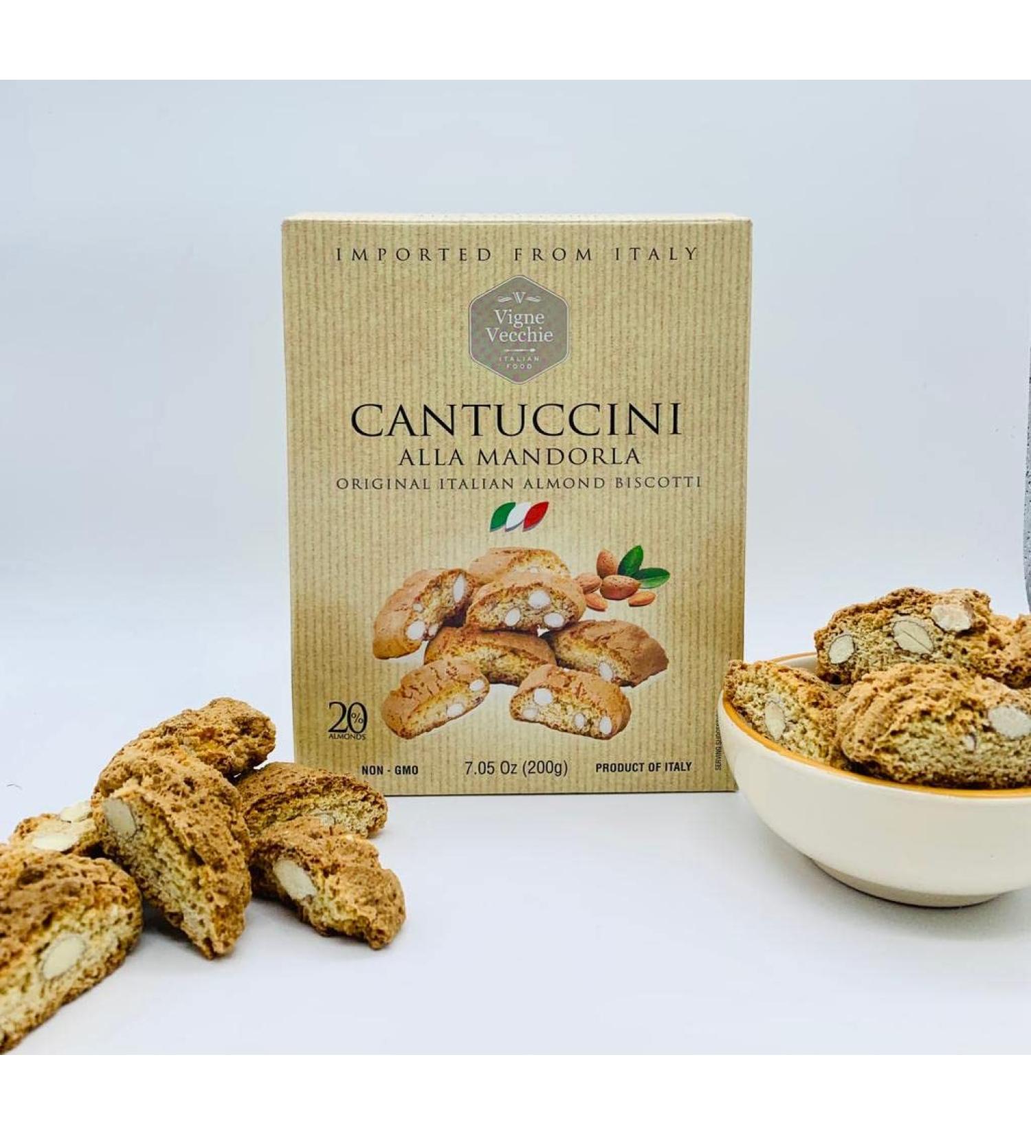 Cantuccini Almond Biscotti (7.05 oz), 3 Pack - Authentic Italian Biscotti from Italy - Buy Online on GoSupps.com