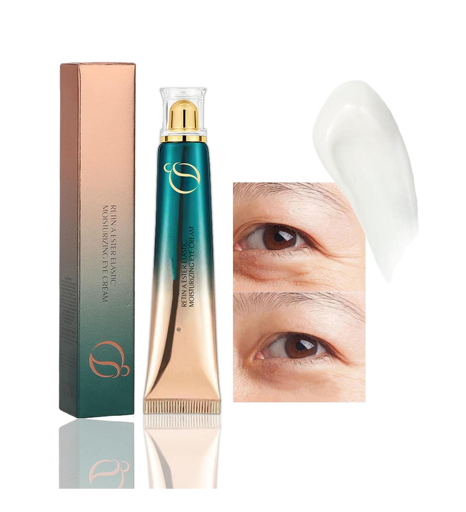 Retinol Eye Cream Anti Aging Under Repair Eyecream for Dark Circles and Puffy Eyes Moisturising Anti-Wrinkle Eye Creams Under Eye Enhancer Brightener Eyes Bags Remover - Buy Online on GoSupps.com