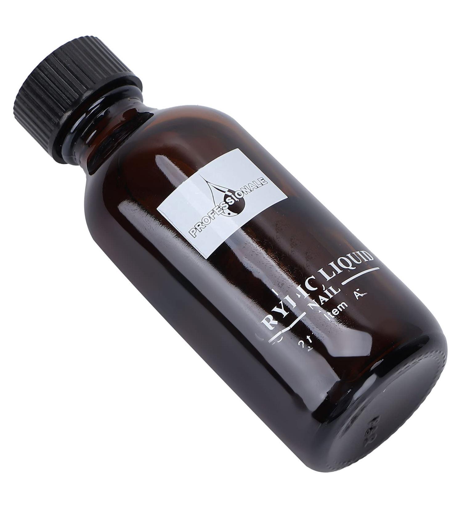 Nail Extension Acrylic Liquid Nail Acrylic Liquid Acrylic Liquid Safe Non irritating for Household Home Use Nail Salon(60ml) - Buy Online on GoSupps.com