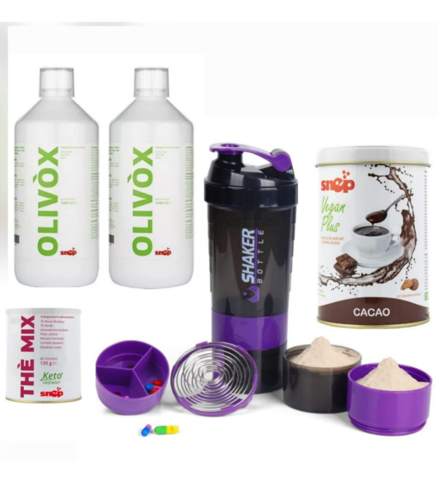 SNEP ITALY SNEP Packet Detox OLIVOX 2PZ Cocoa 520gr De Mix - Buy Online on GoSupps.com