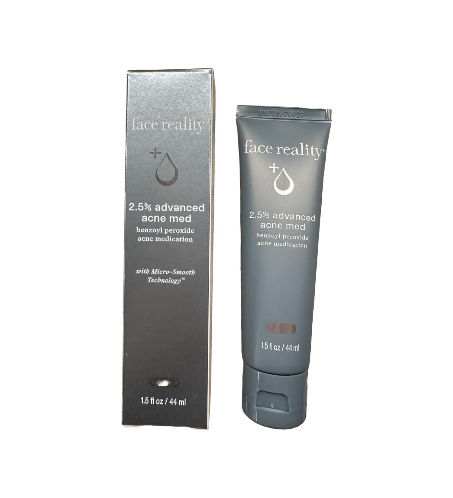 2.5% Acne Med | Face Reality Skincare Off White