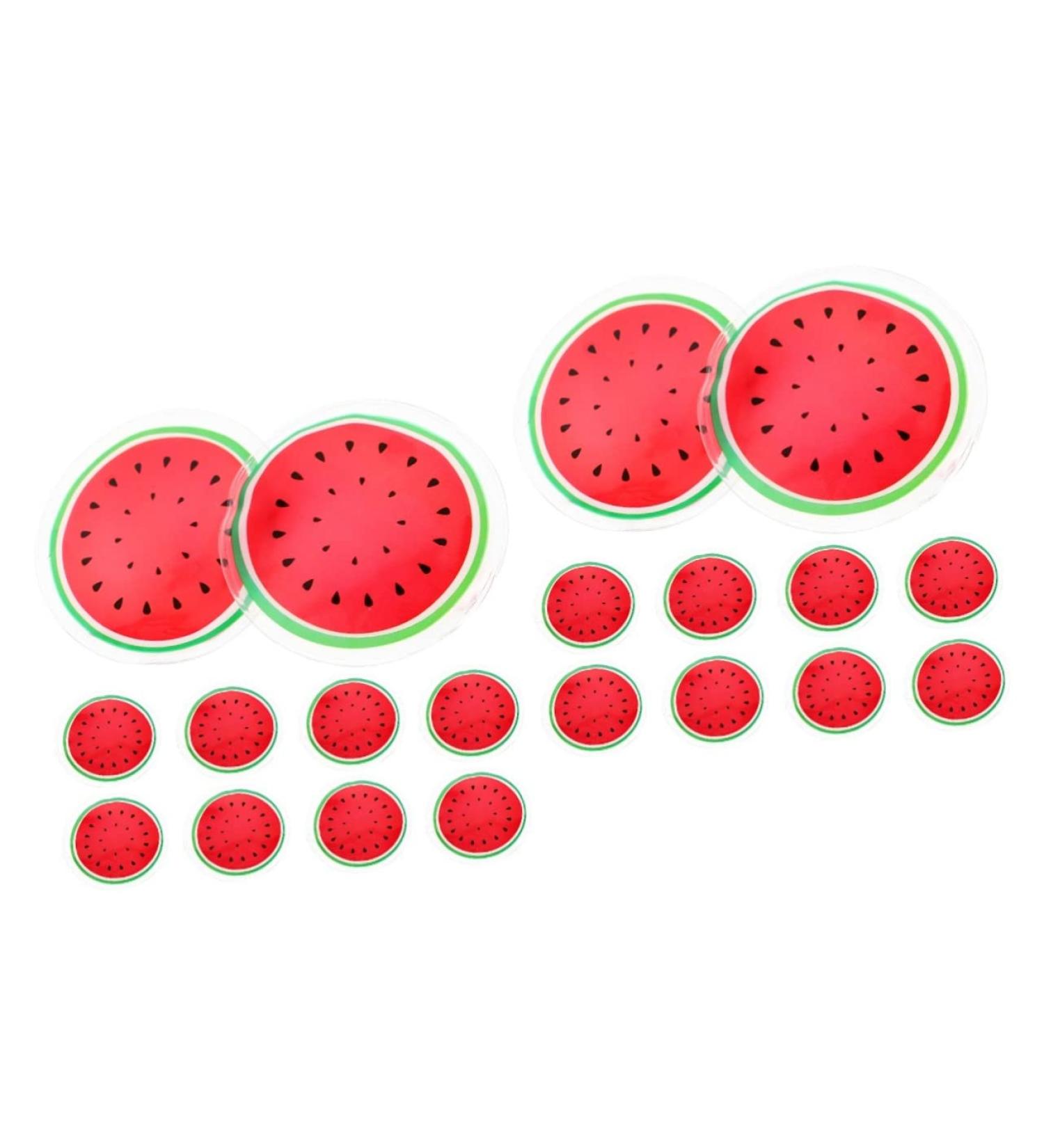 Lurrose 20 Pcs Ice Pack Eye Mask - Cool PVC Blindfold Set 6.6x6.6cm - 40pcs - Buy Online on GoSupps.com