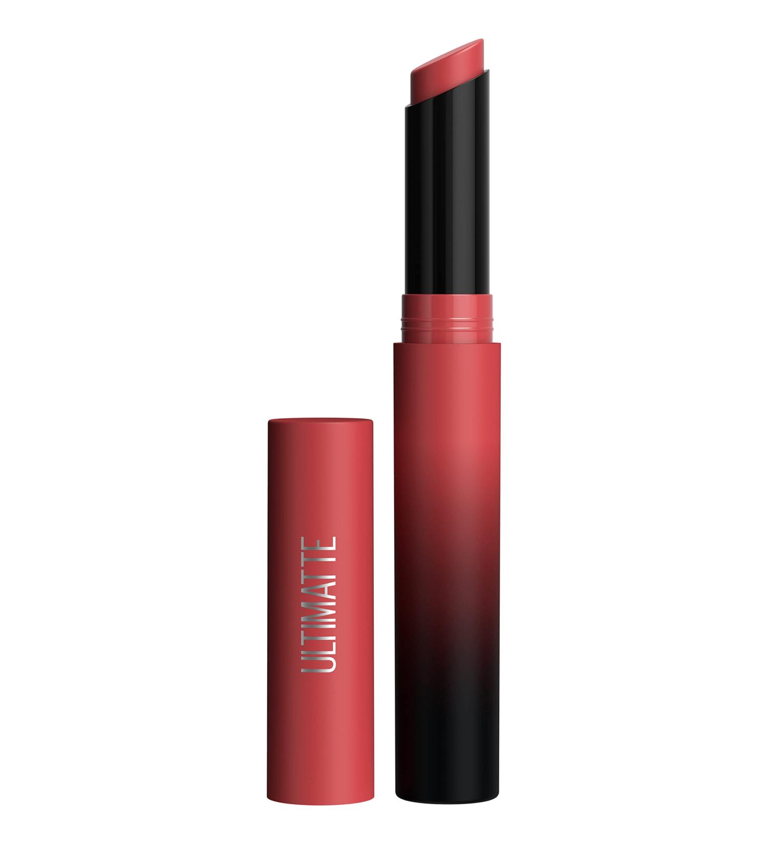 Maybelline Color Sensational Ultimatte Matte Lipstick - More Blaze Terracotta Rose, 0.06 Ounce - Buy Online on GoSupps.com