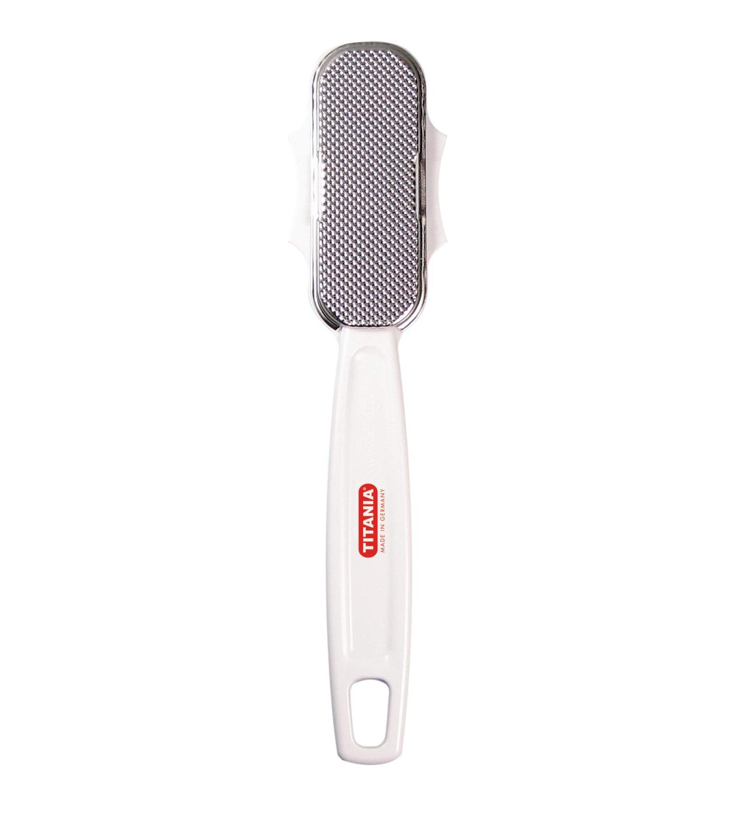 Hornhaut Trash Stainless Steel Titania - Durable & Effective Pedicure Tool for Smooth Feet | Shop Internationally - Buy Online on GoSupps.com