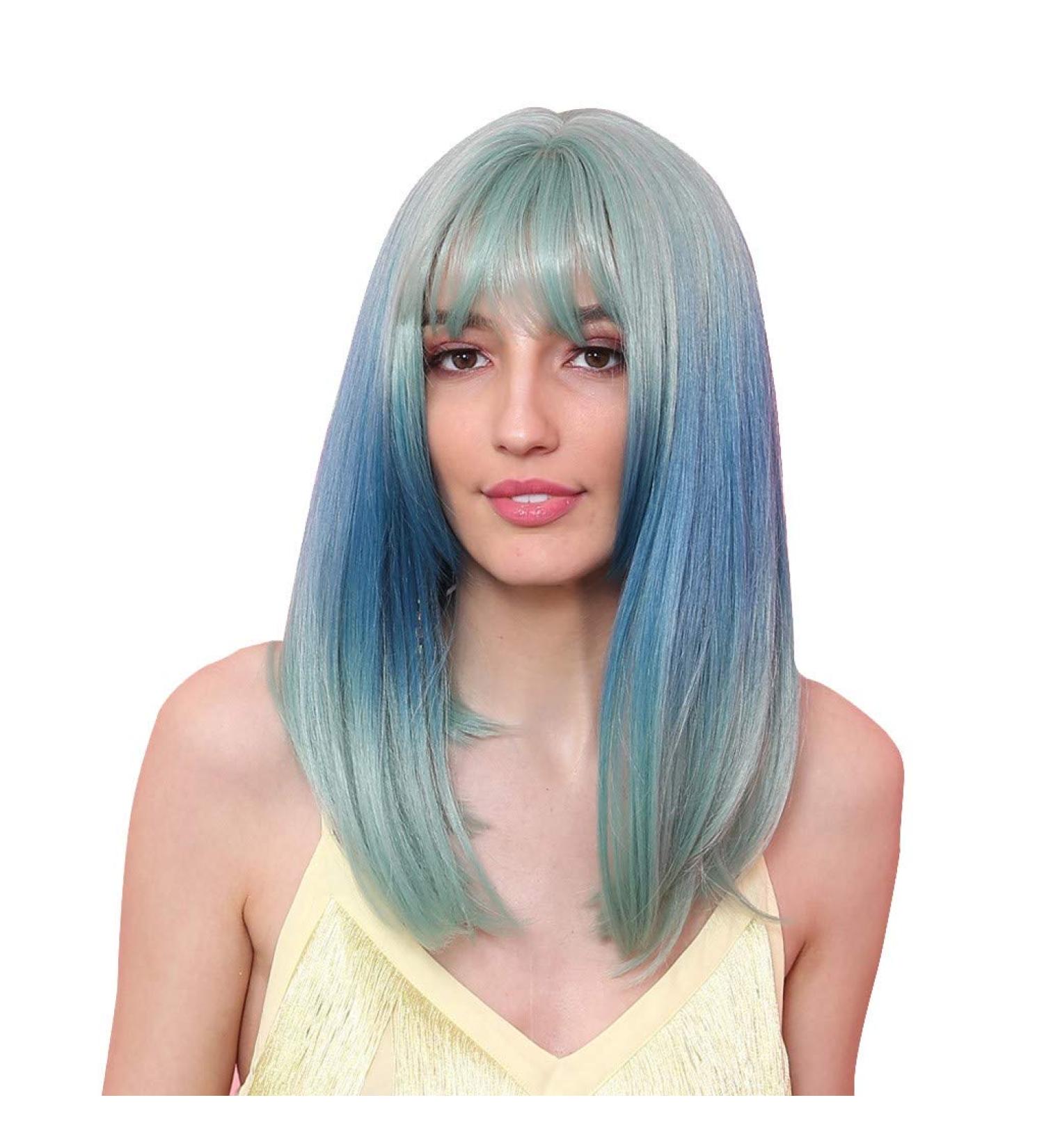 Short Synthetic Wavy Wig for Women | Curly Cosplay & Retro Brazilian Hairstyles (50s-80s) - Buy Online on GoSupps.com