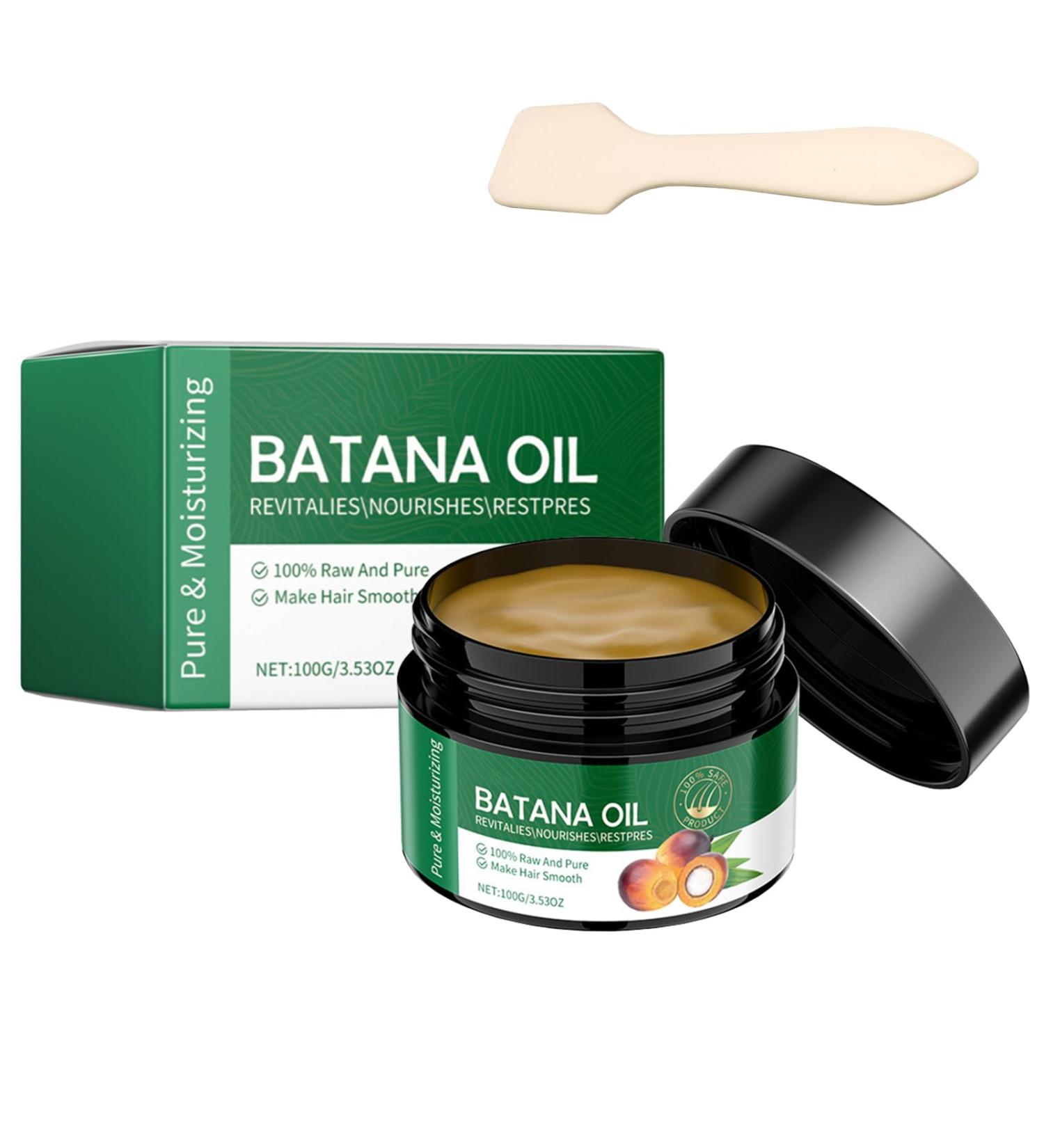 Katslyn Batana Oil Organic Batana Oil for Hair Growth Pure Raw Batana Oil for Women & Men for All Hair Types Oil Control Moisturizing Reduce Split Ends - Buy Online on GoSupps.com