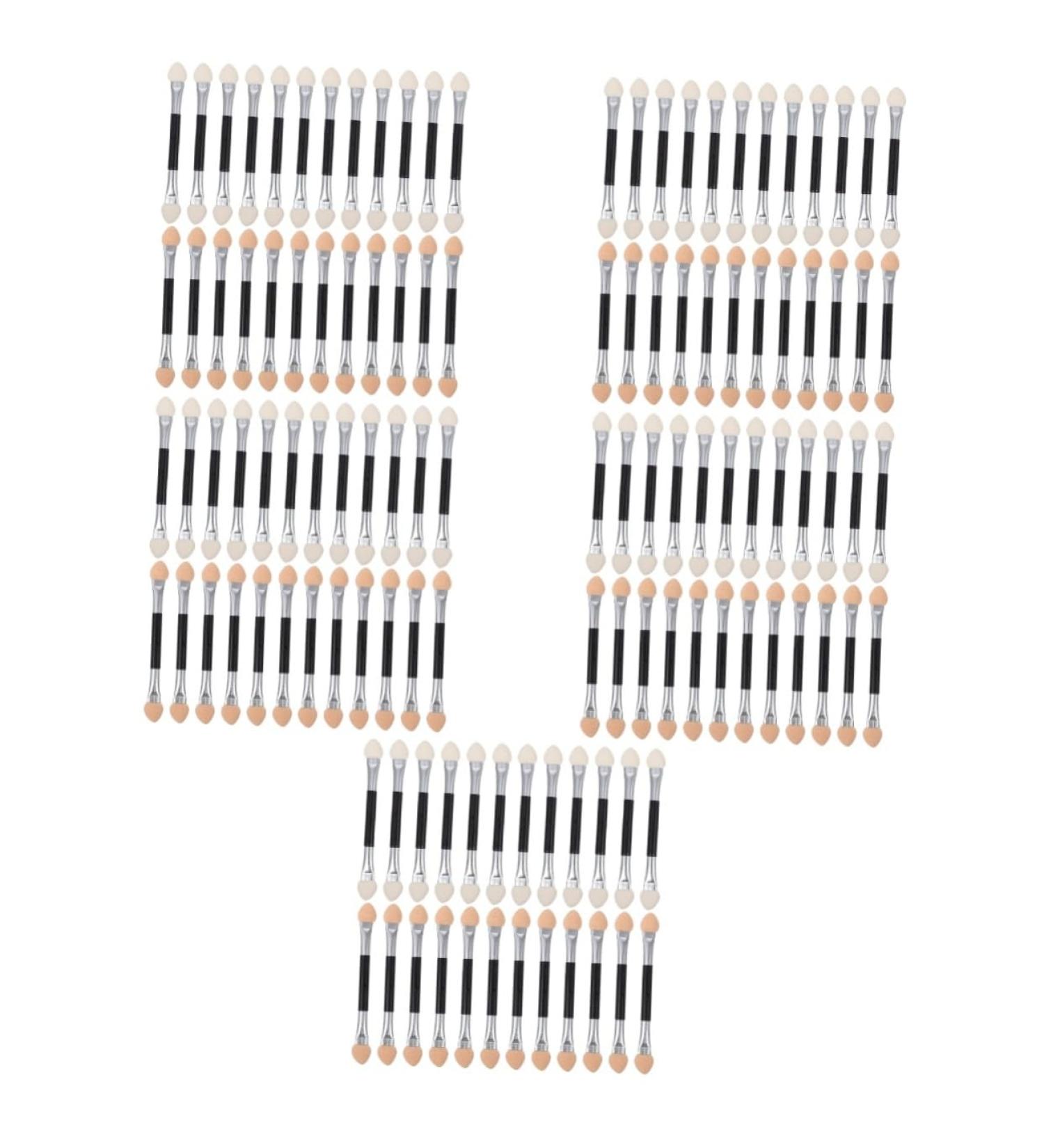 Healeved 120 Pcs Latex Eye Shadow Stick Eyeshadow Makeup Sticks Eye Shadow Brush Eyelid Applicator Plastic 7.5x1x0.5cmx5pcs Beige Khaki X5pcs - Buy Online on GoSupps.com