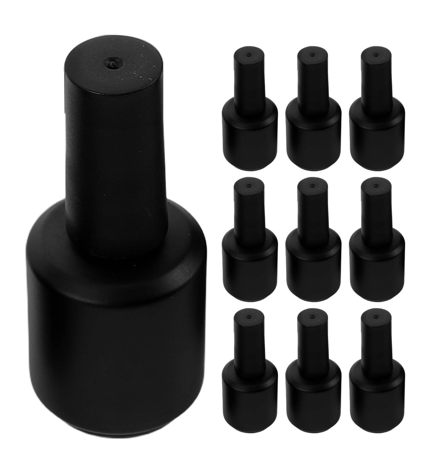 Beavorty Lot De 12 Flacons Vides De Vernis Ongles 15 Ml Verre D poli Mat R utilisables Contenant Pratique Pour Nail Art Et Voyage Adapt s Aux Accessoires Nail Art - Buy Online on GoSupps.com