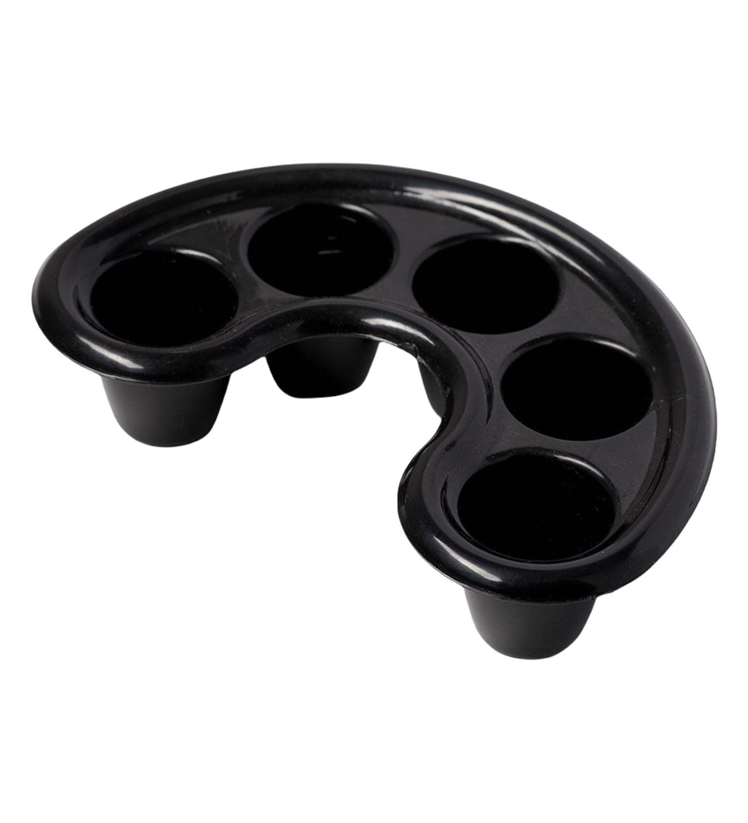 ZYKEJJDDAK 1Pc Professional Nails Soak Off Bowl for Manicure Finger Soaking and Nails Polished Removal Essential Nails Care Black - Buy Online on GoSupps.com