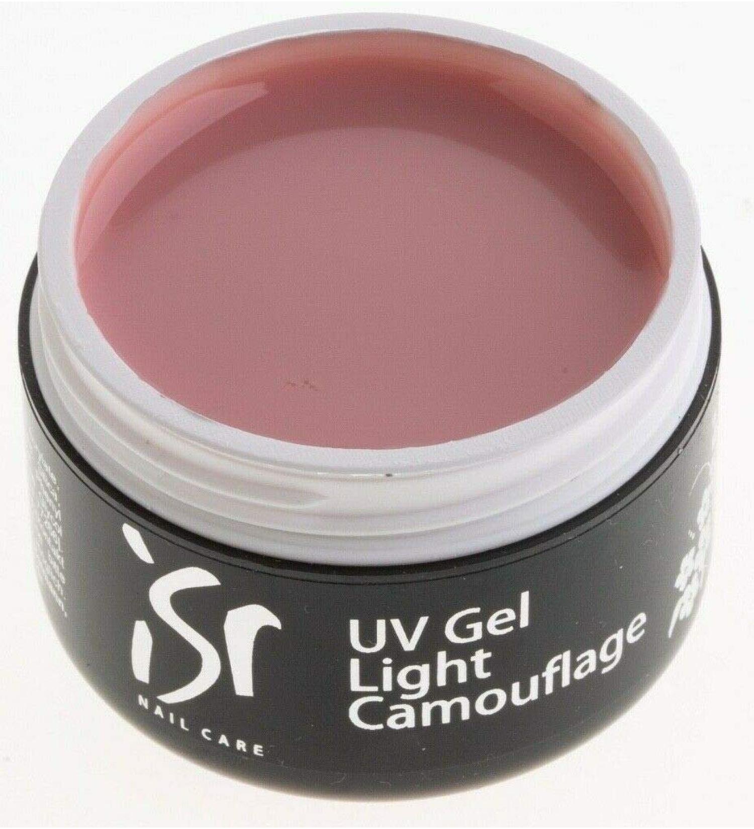 ISR Light UV Gel Camouflage Make Up Cover Rouge Natural Nude Honey Effect Nail Gel 15ml